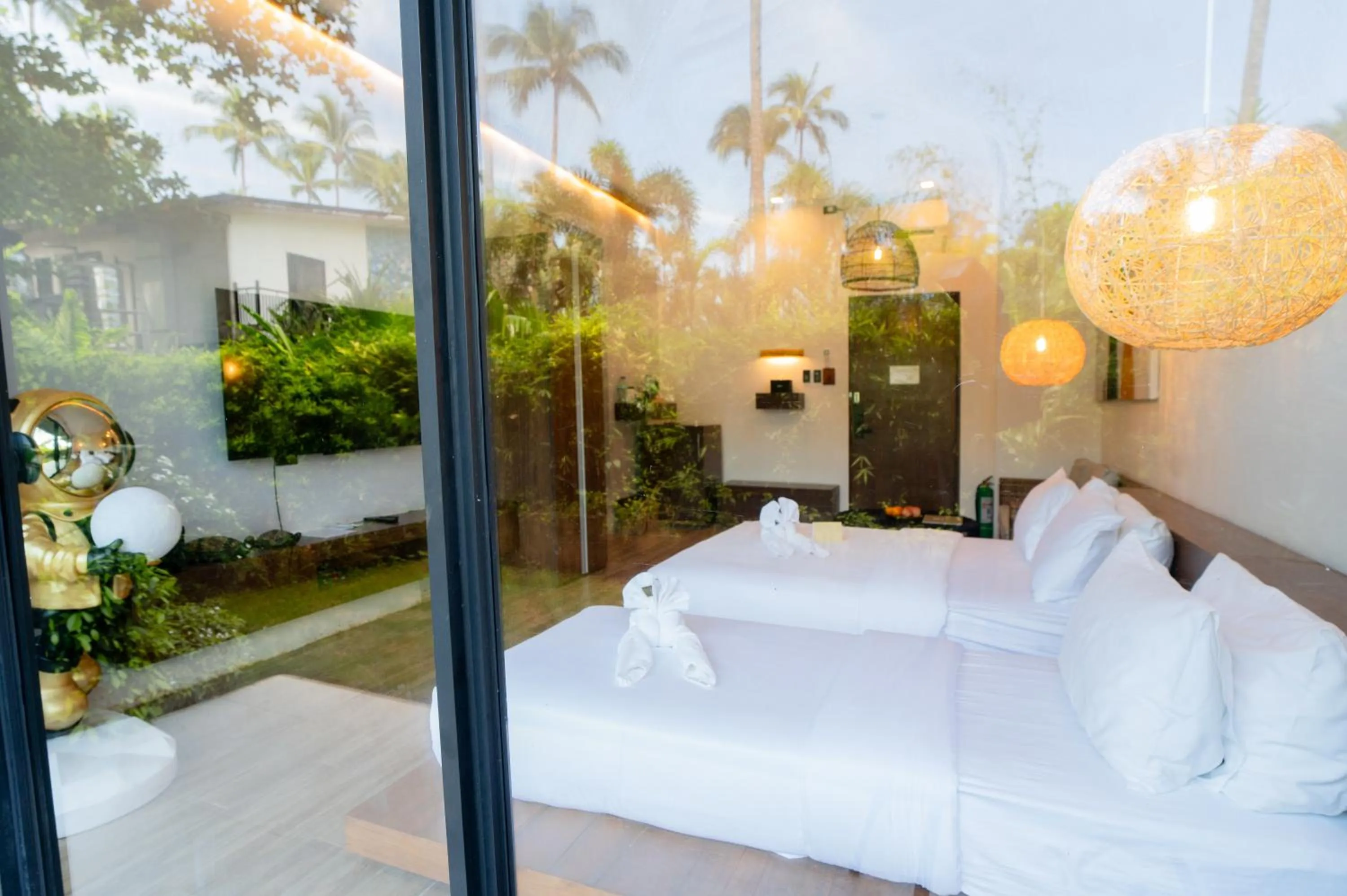 Bed in Nacpan Beach Resort Managed by H Hospitality - Newly Renovated