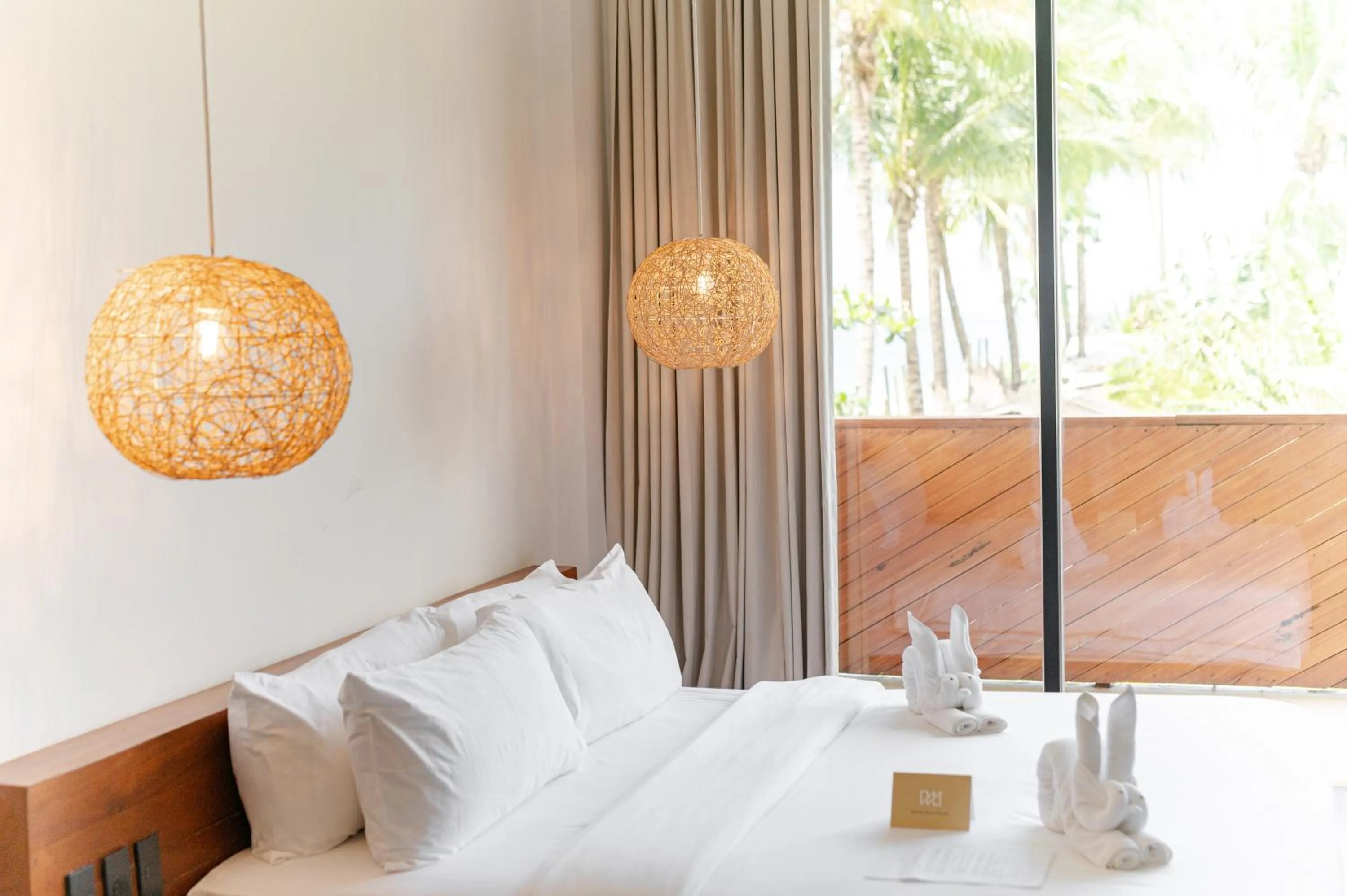 Bed in Nacpan Beach Resort Managed by H Hospitality - Newly Renovated