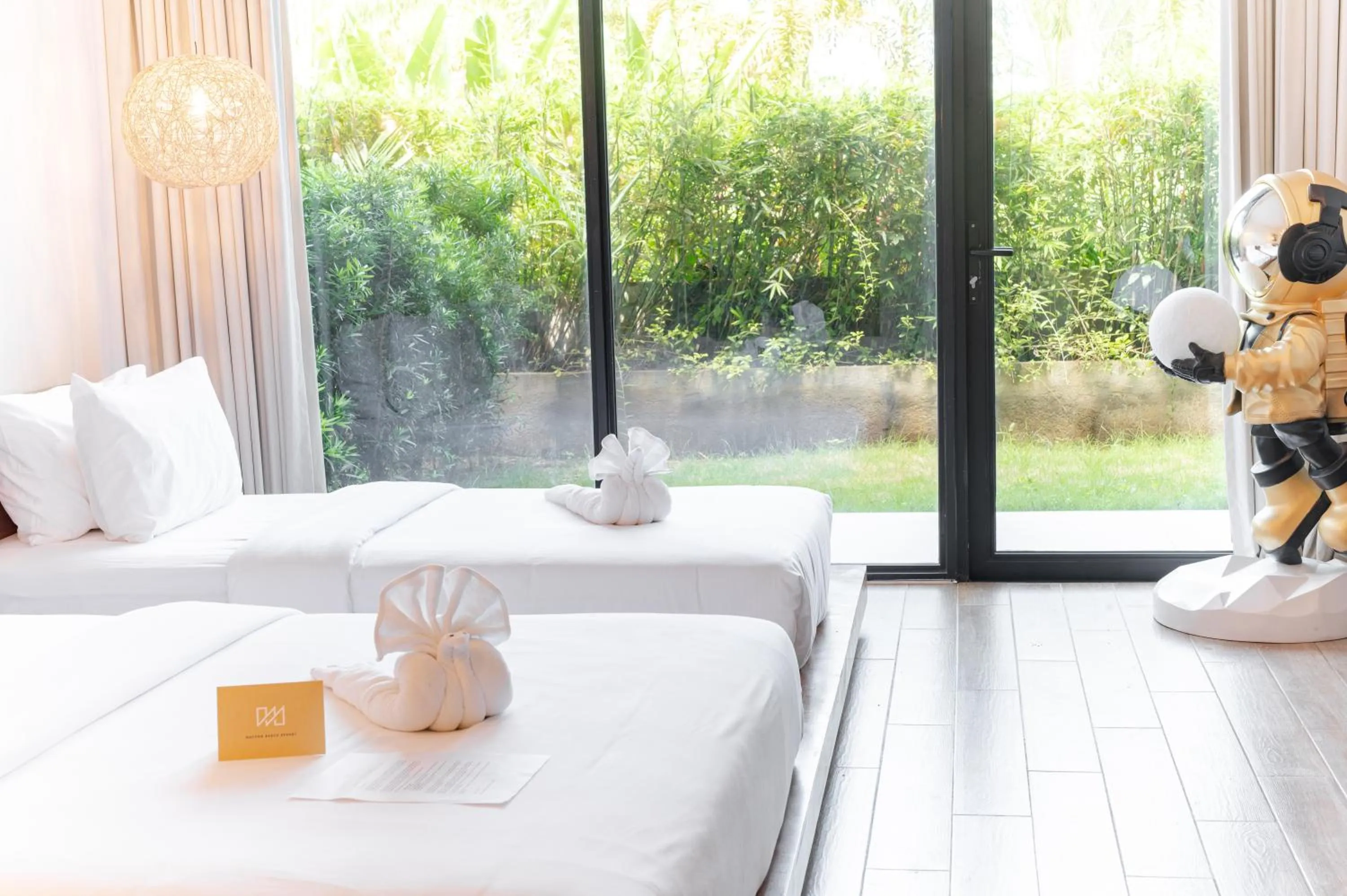 Bed in Nacpan Beach Resort Managed by H Hospitality - Newly Renovated