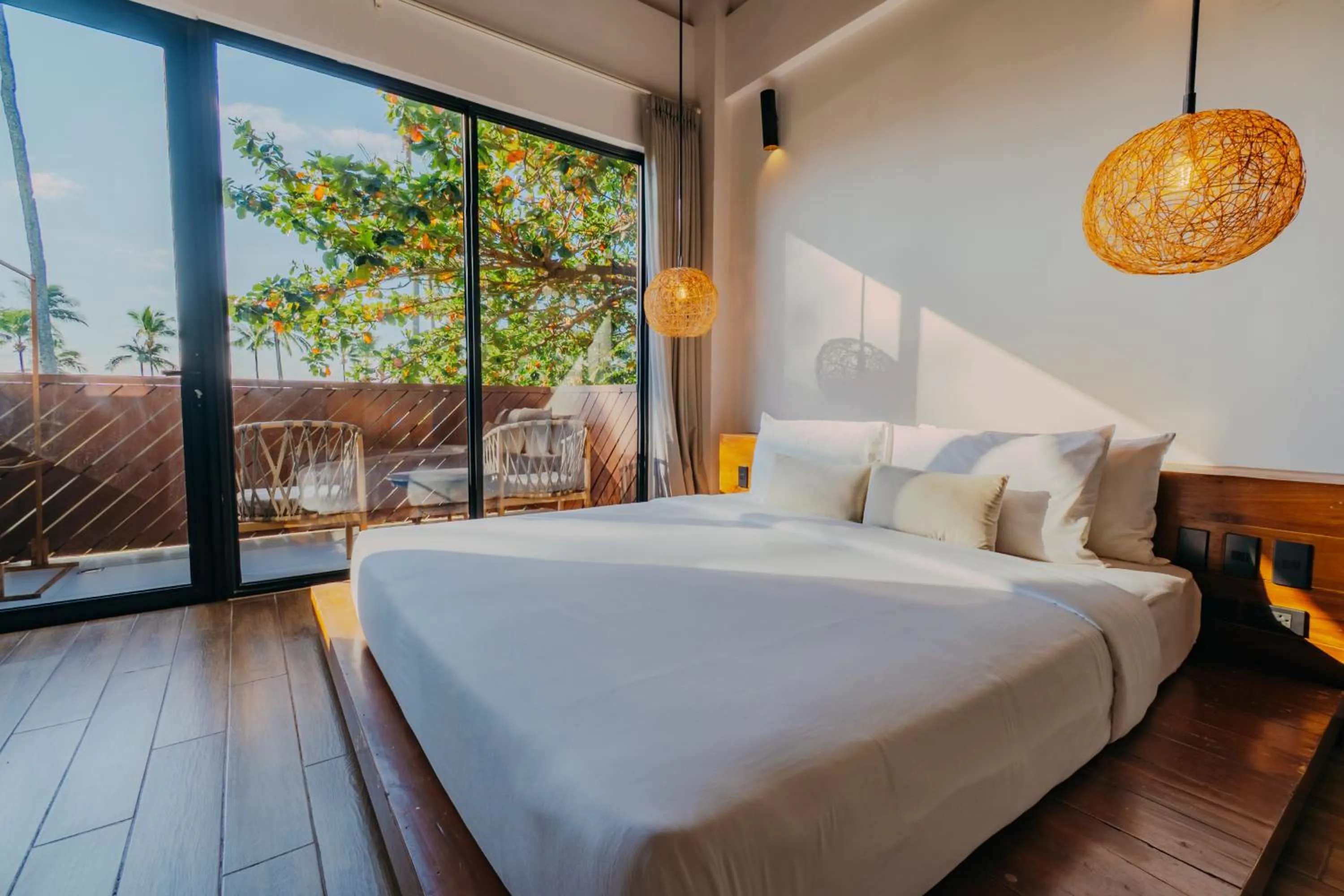 Bed in Nacpan Beach Resort Managed by H Hospitality - Newly Renovated