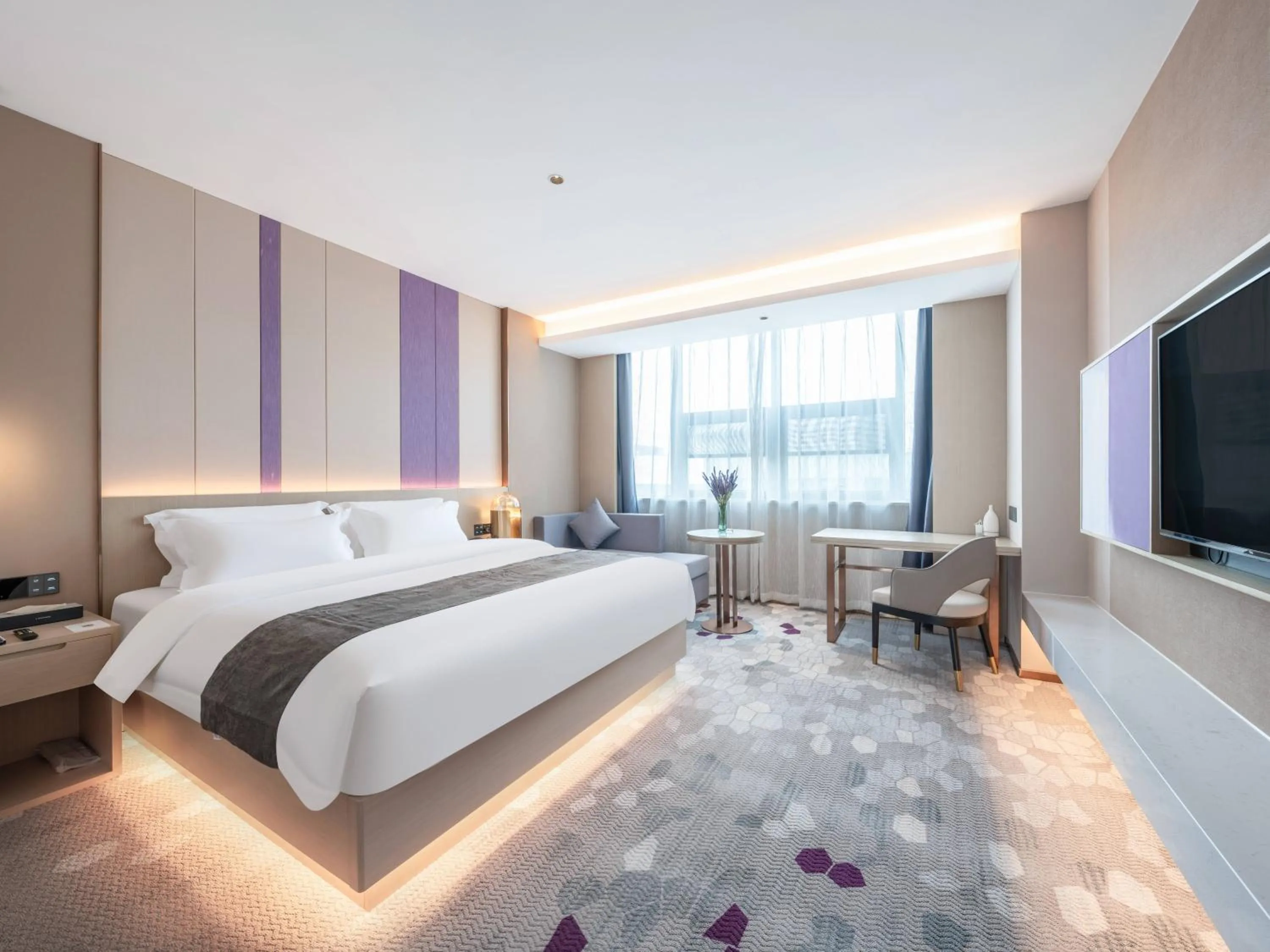 Photo of the whole room, Bed in Lavande Hotel Qihe Economic Development Zone