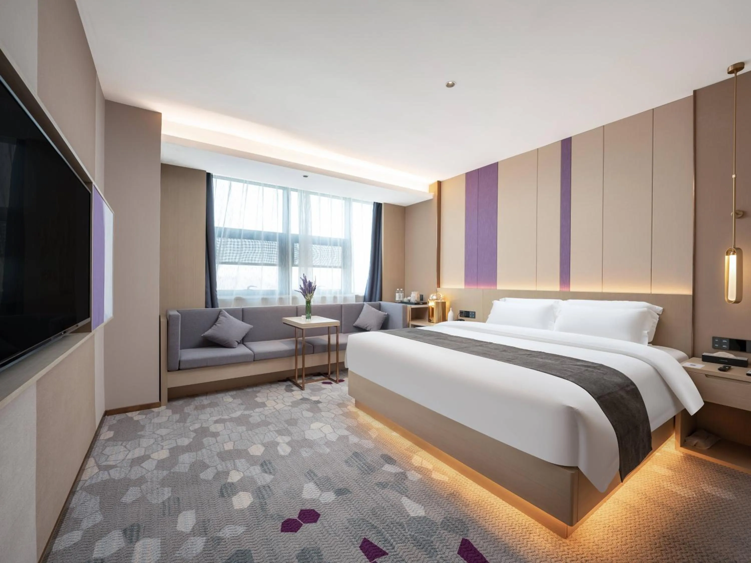 Photo of the whole room, Bed in Lavande Hotel Qihe Economic Development Zone