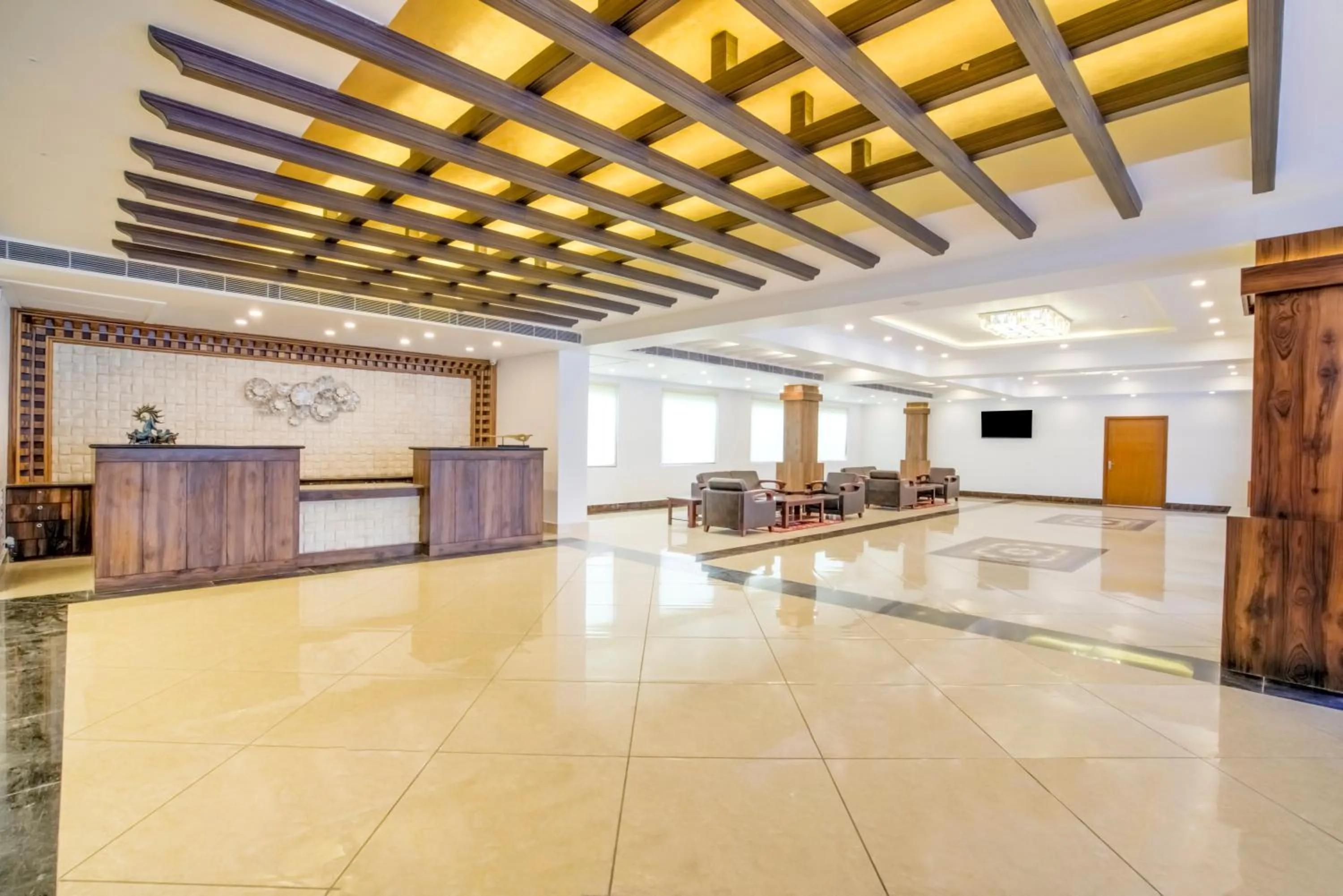 Lobby or reception in Club Mahindra Le Vintuna, Gangtok