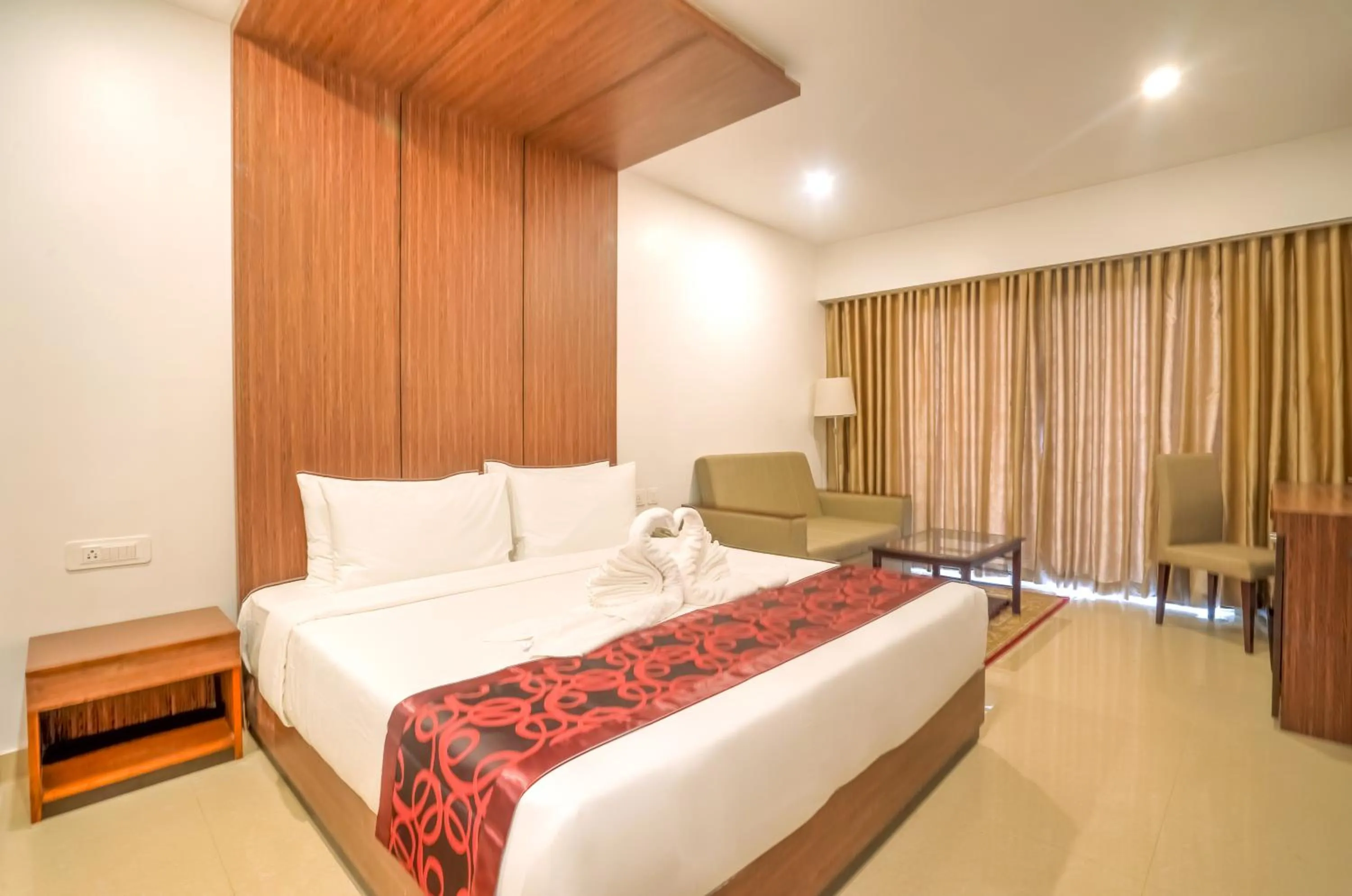 Bed in Club Mahindra Le Vintuna, Gangtok