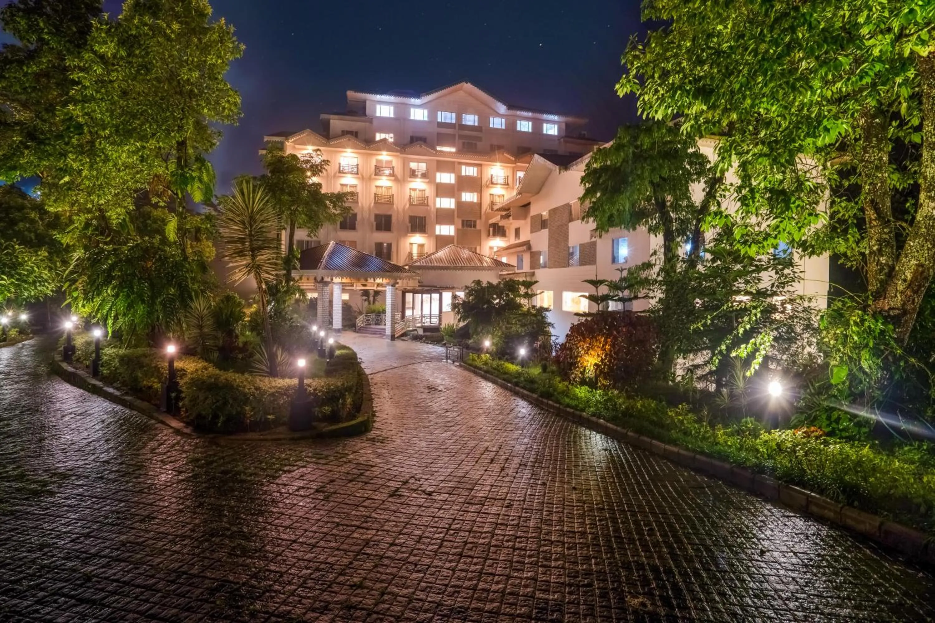 Property building in Club Mahindra Le Vintuna, Gangtok