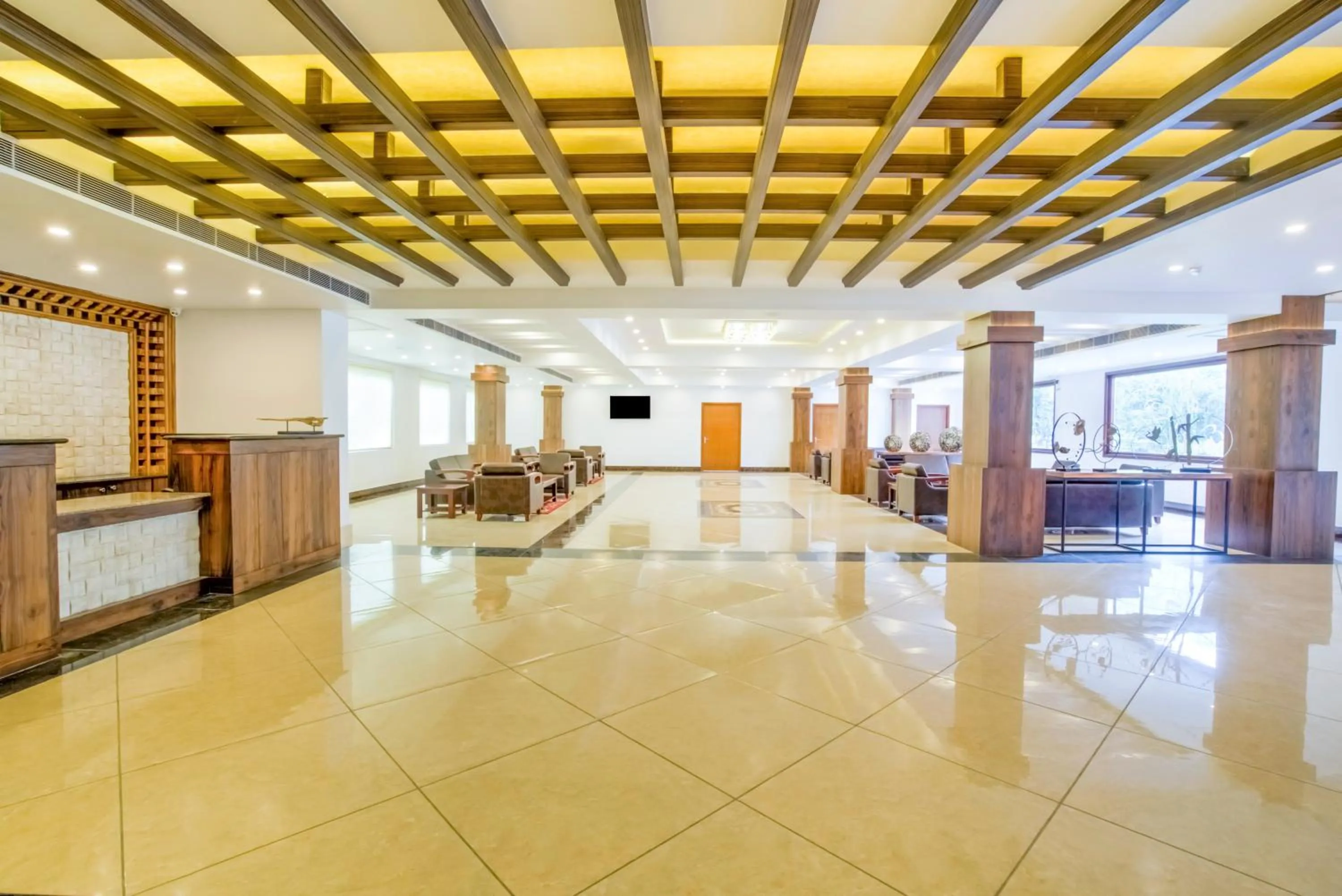 Lobby or reception in Club Mahindra Le Vintuna, Gangtok