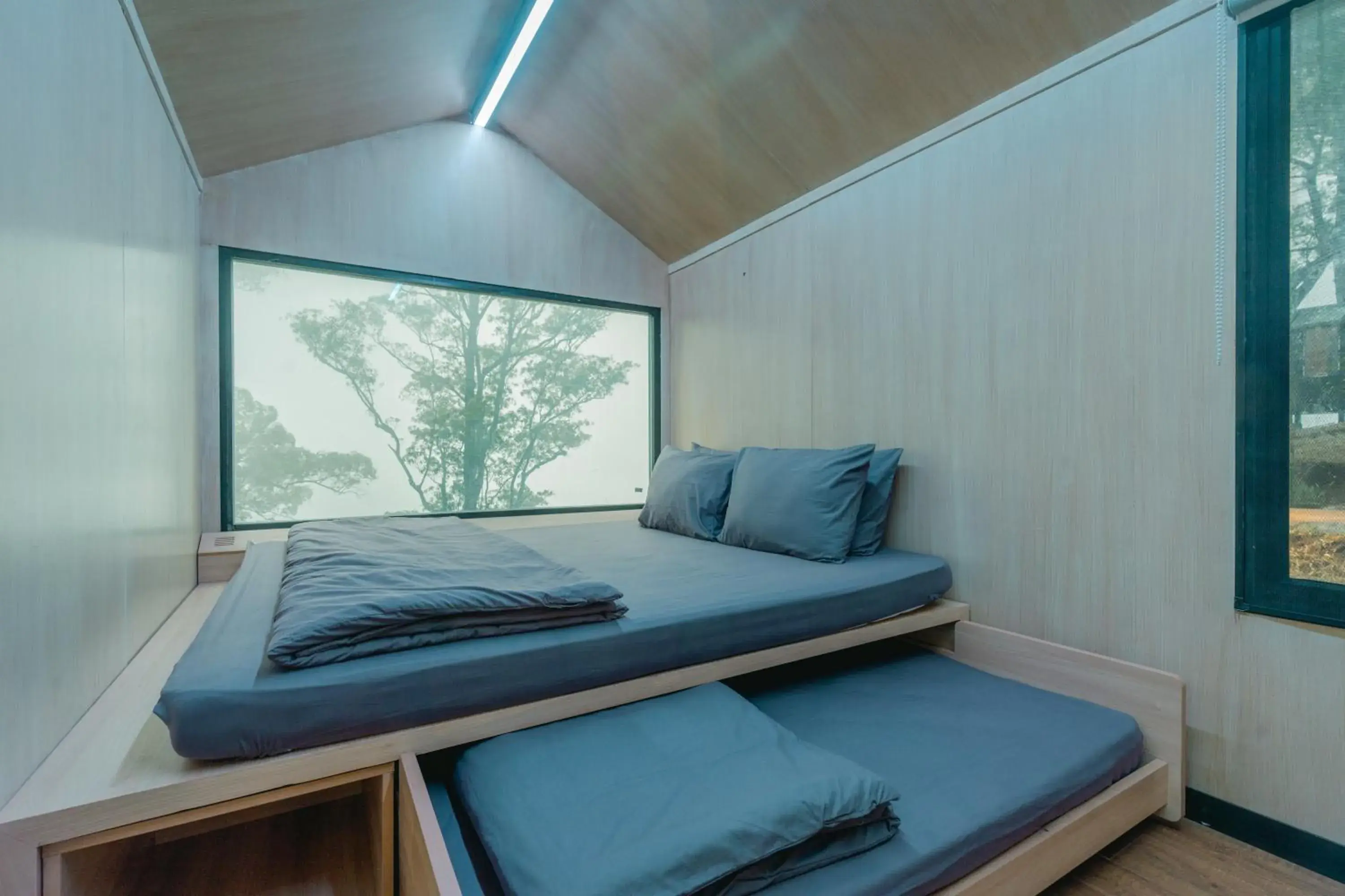 Bed in Bobocabin Coban Rondo, Malang Bed in Bobocabin Coban Rondo, Malang