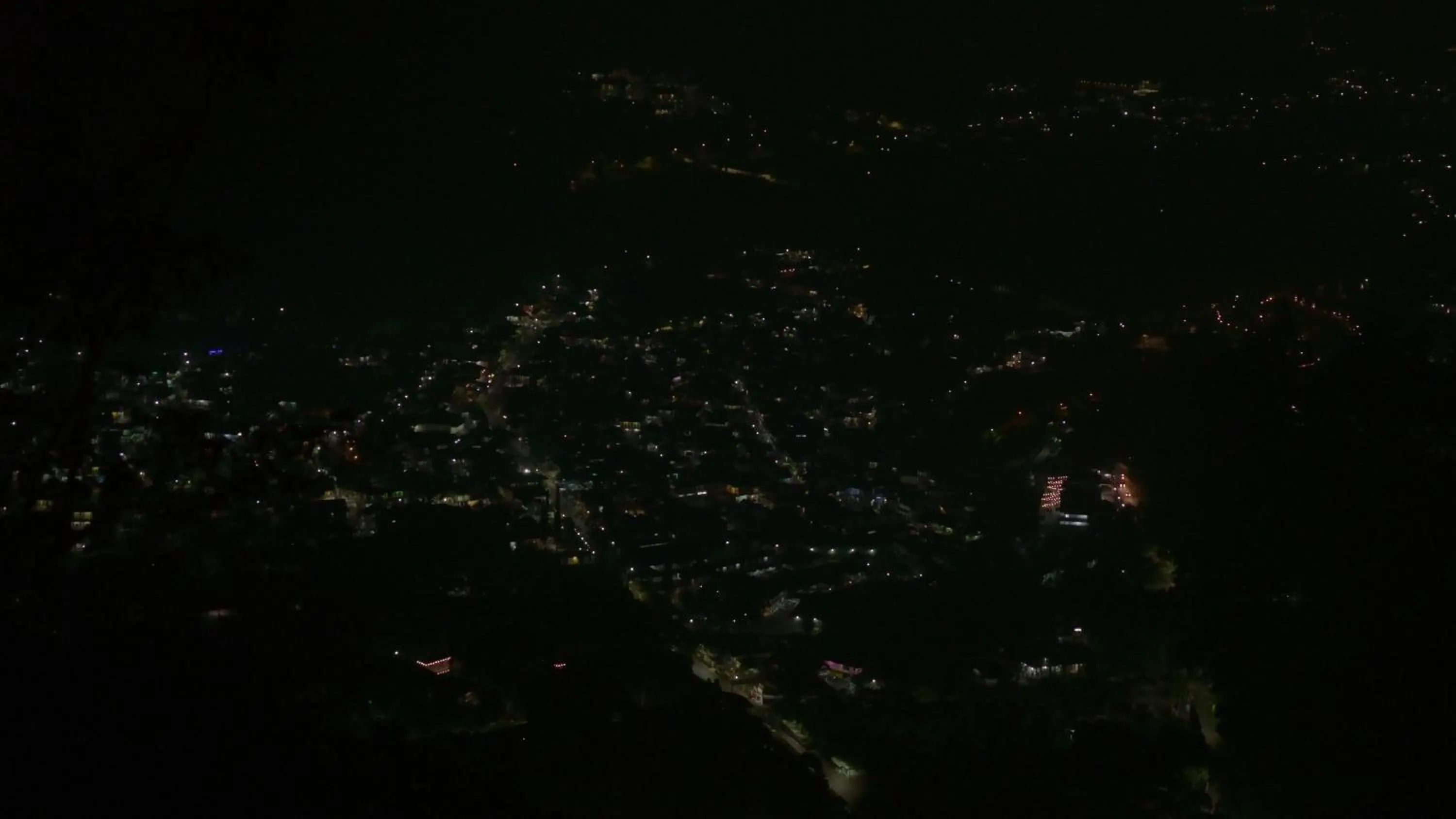 City view in Bobocabin Coban Rondo, Malang