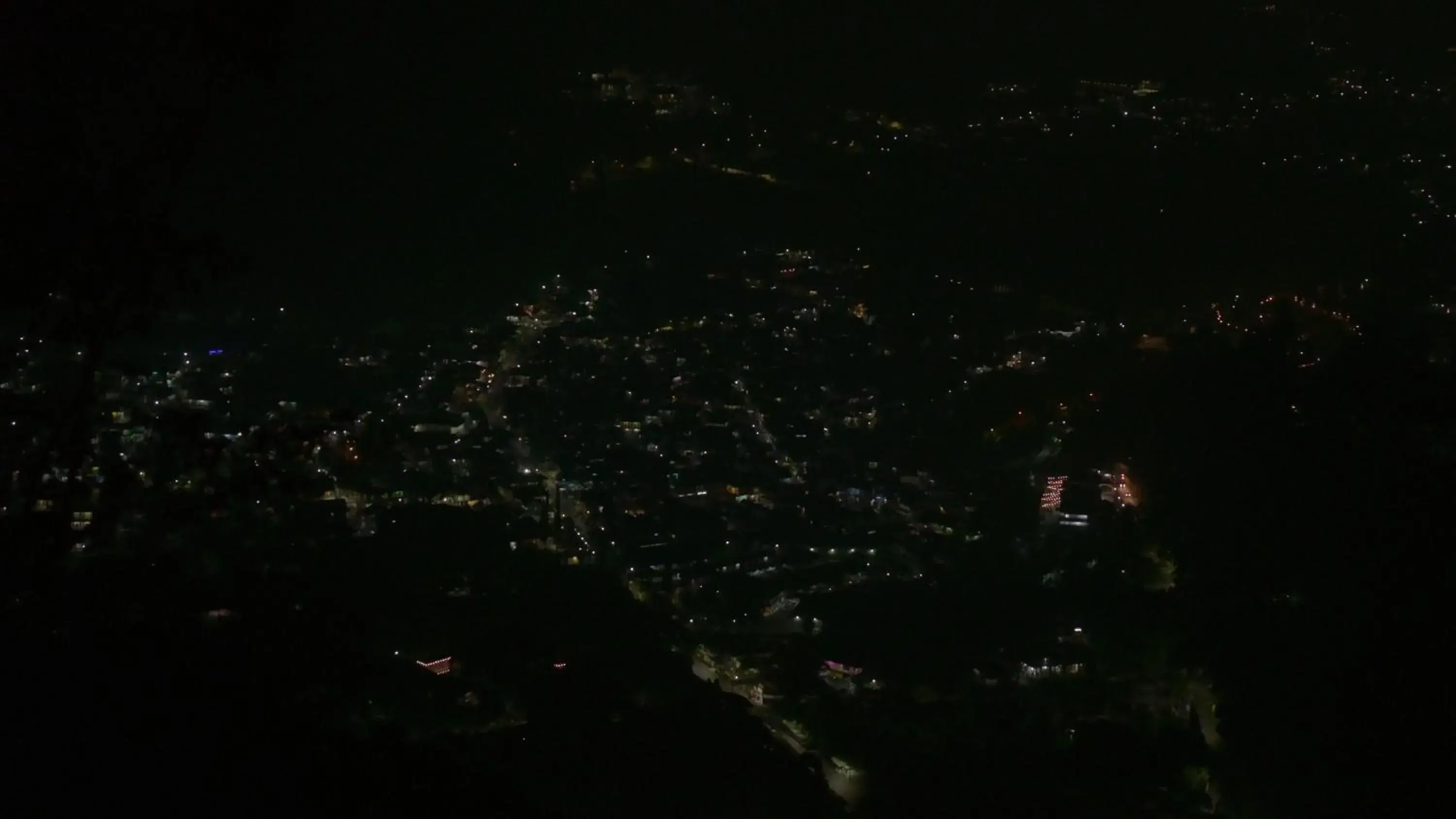 City view in Bobocabin Coban Rondo, Malang City view in Bobocabin Coban Rondo, Malang