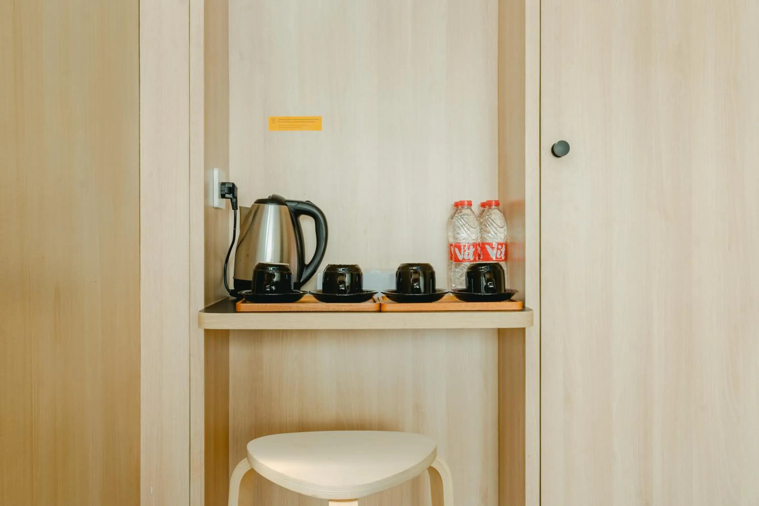 Coffee/tea facilities in Bobocabin Coban Rondo, Malang Coffee/tea facilities in Bobocabin Coban Rondo, Malang