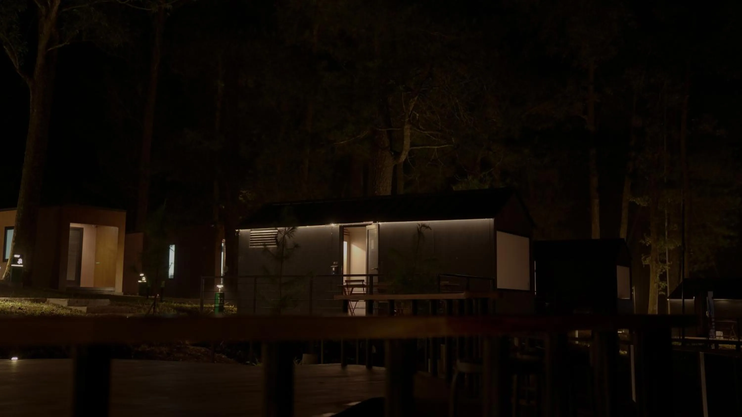 Night in Bobocabin Coban Rondo, Malang