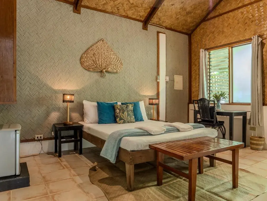 Bed in Golden Monkey Beach Hotel Bed in Golden Monkey Beach Hotel