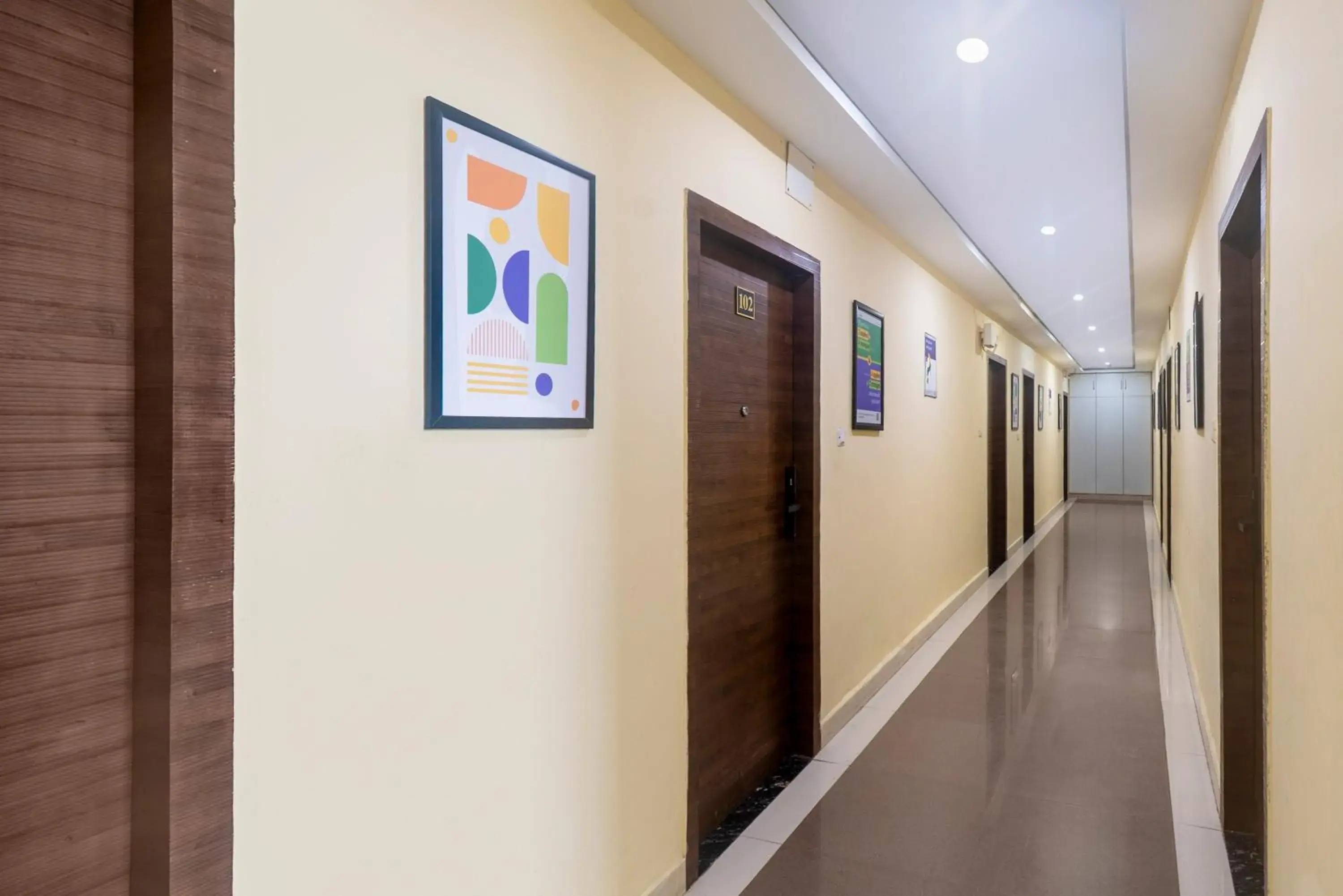 Lobby or reception in Treebo Little Budhha Lobby or reception in Treebo Little Budhha