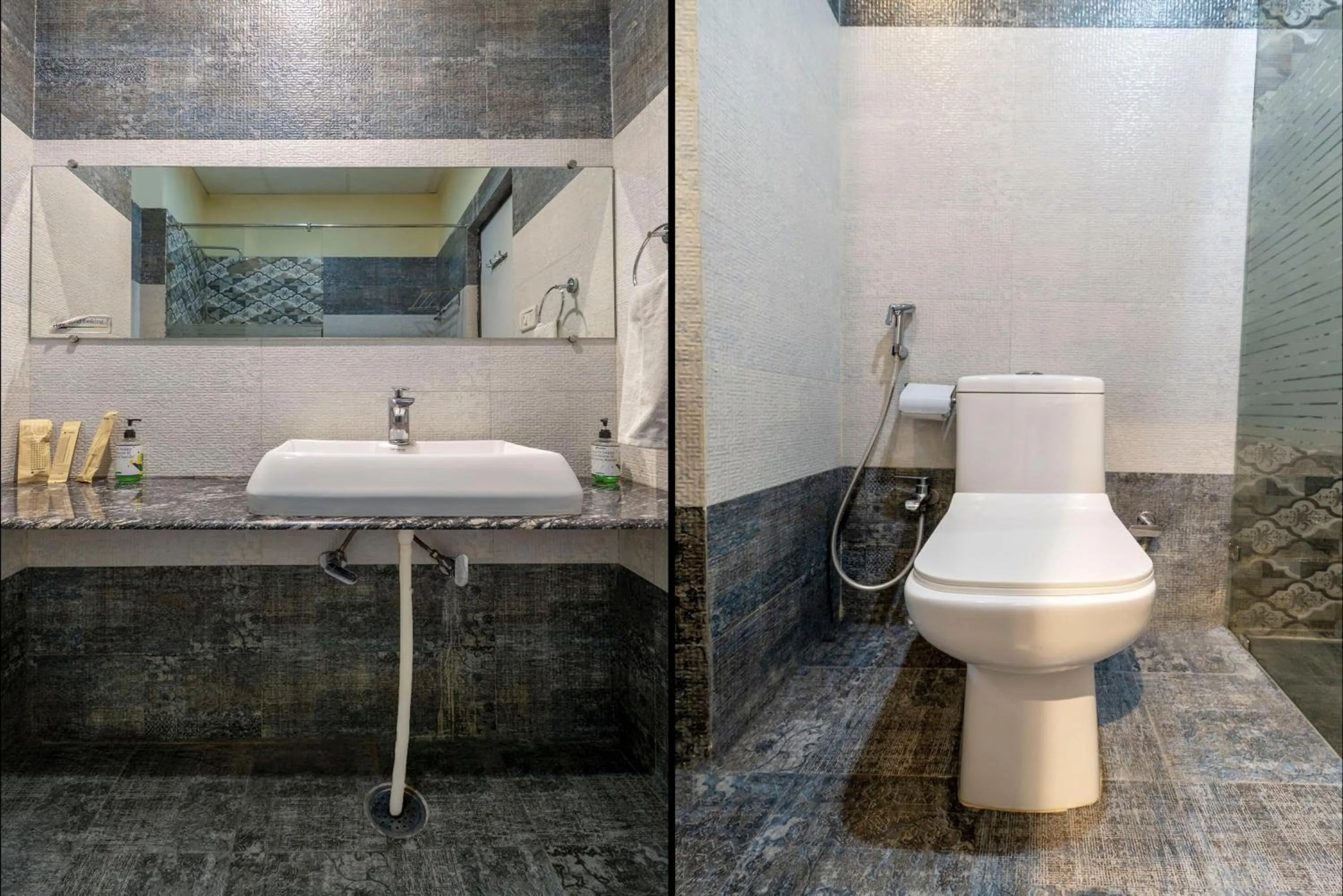 Bathroom in Treebo Little Budhha