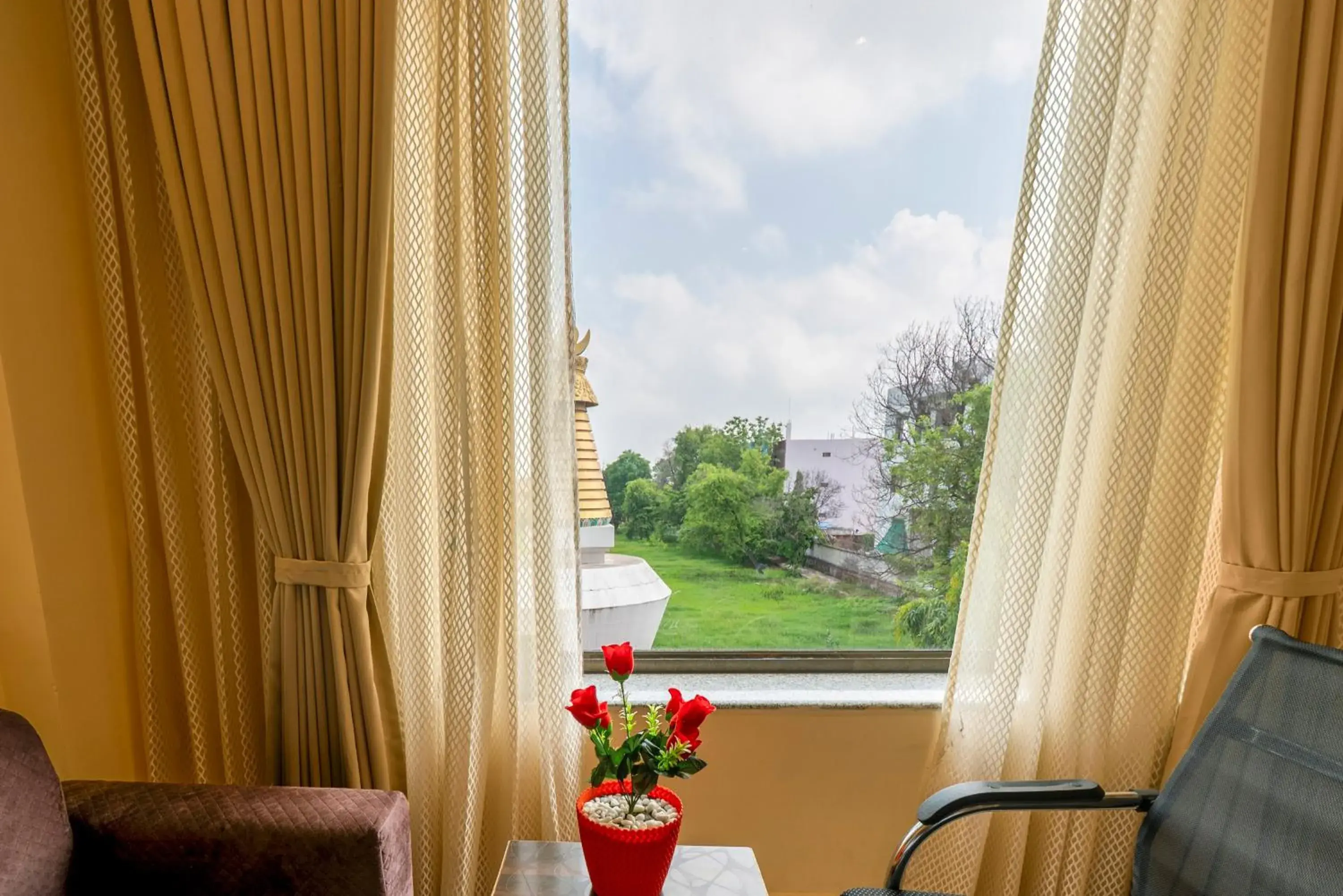 Bedroom in Treebo Little Budhha Bedroom in Treebo Little Budhha