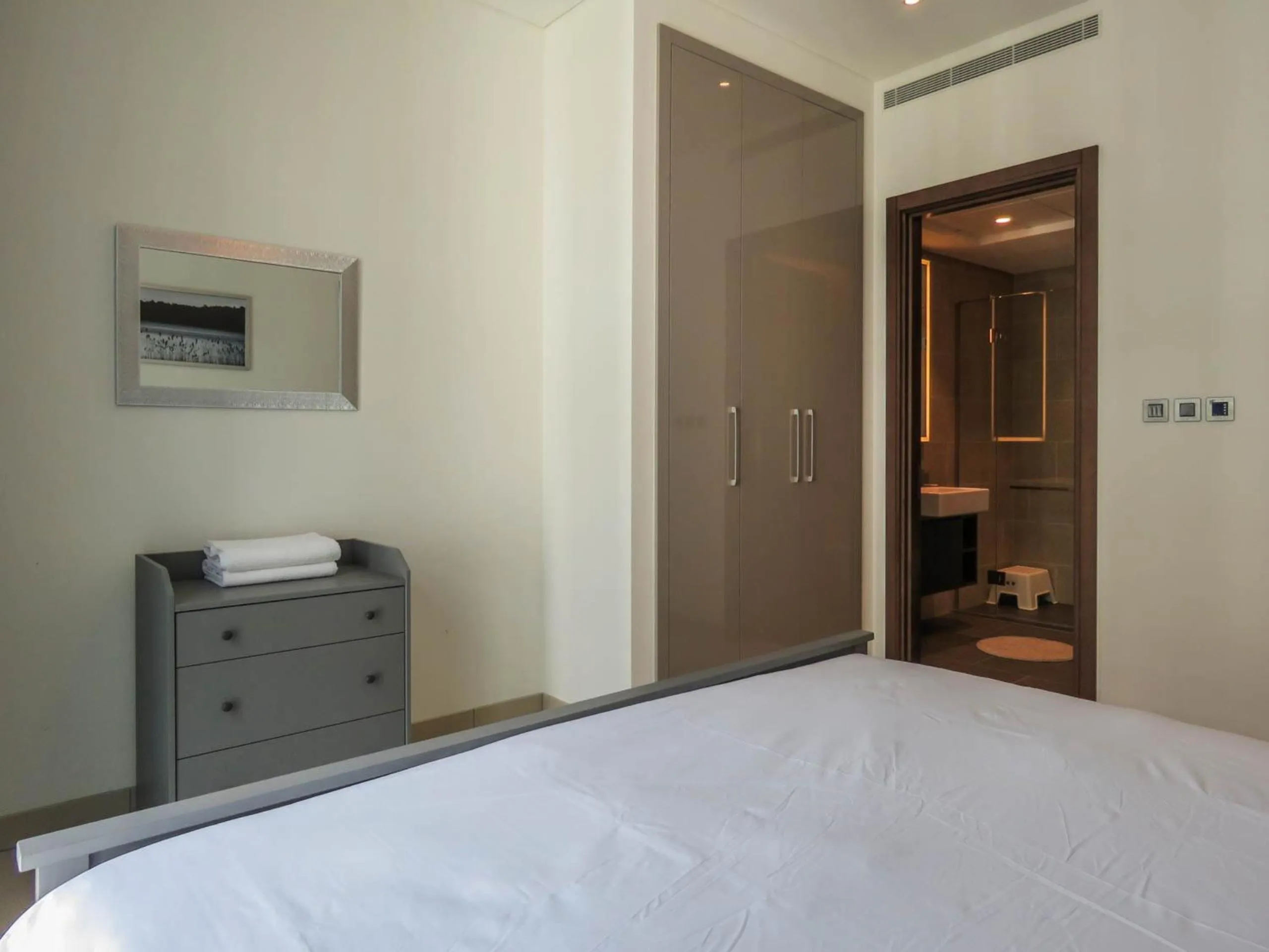 Bedroom, Bed in OYO 755 Home Sobha Greens