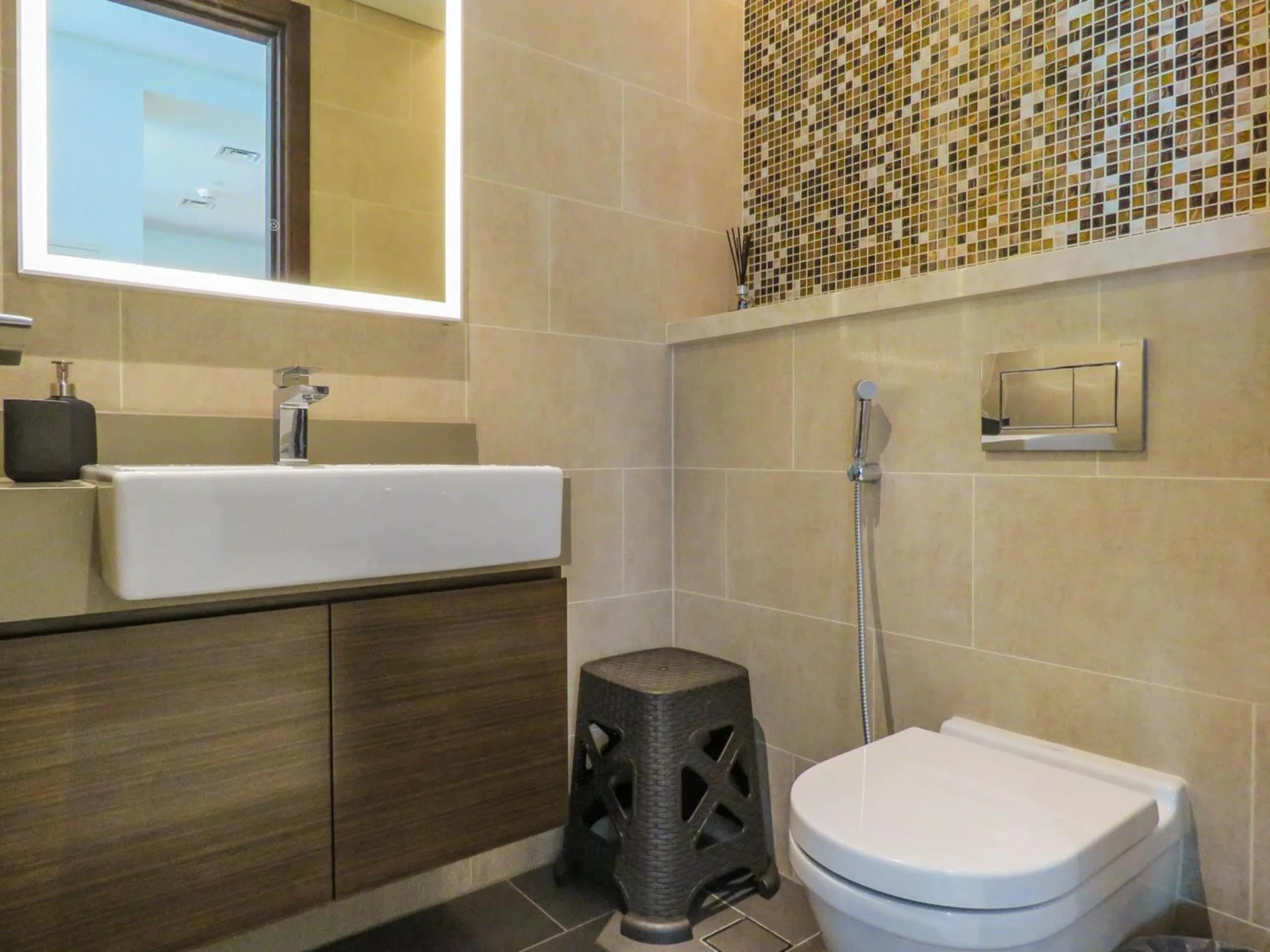 Bathroom in OYO 755 Home Sobha Greens