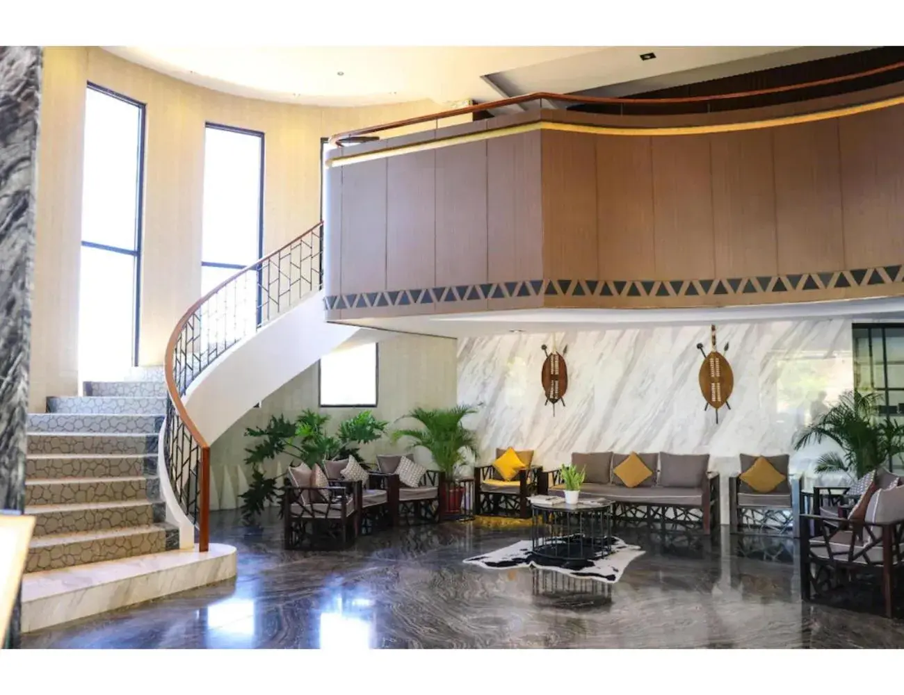 Lobby or reception in Safari Hotel and Villas powered by Cocotel Lobby or reception in Safari Hotel and Villas powered by Cocotel