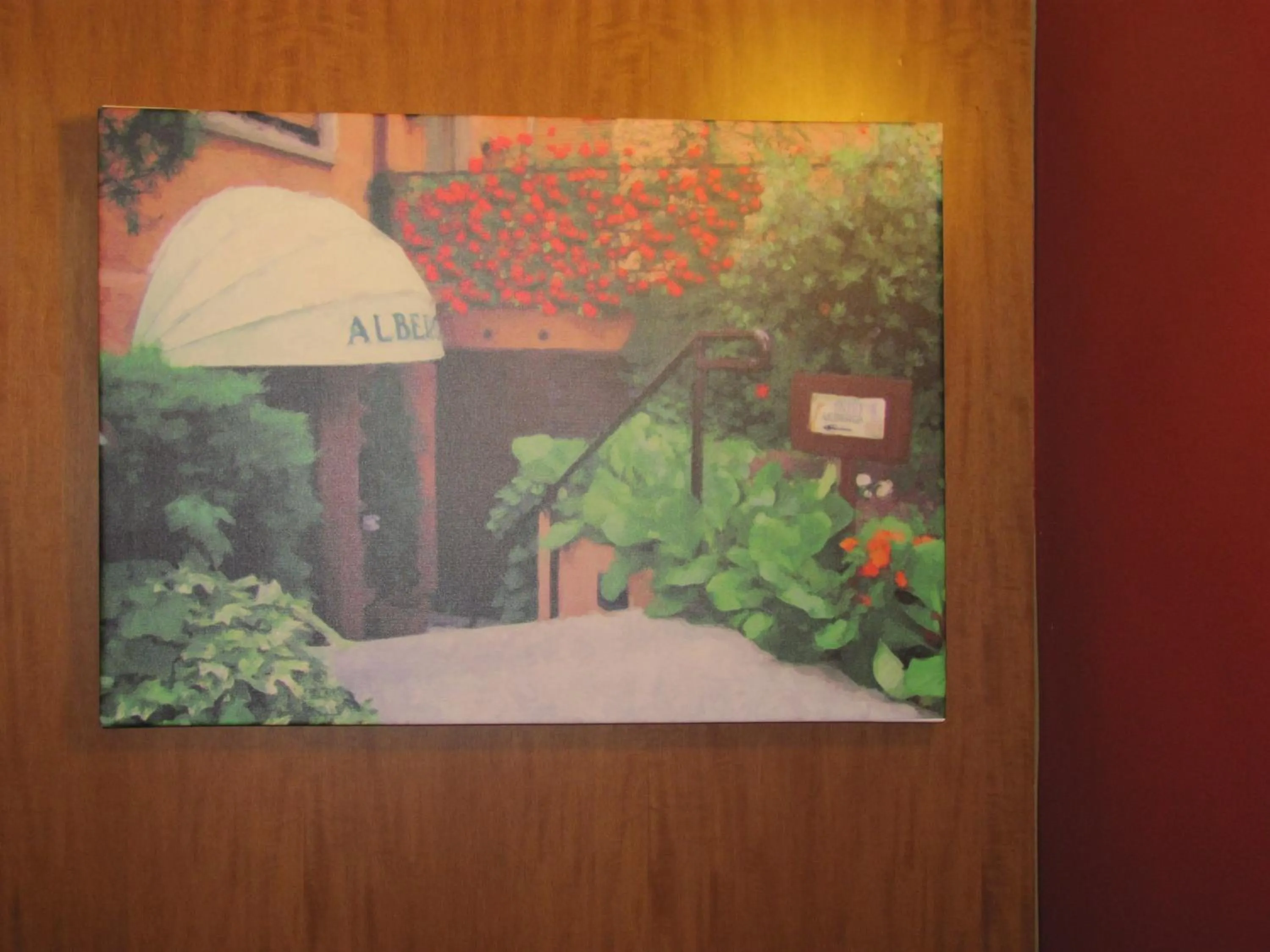 Decorative detail in Albergo Hotel Giardino