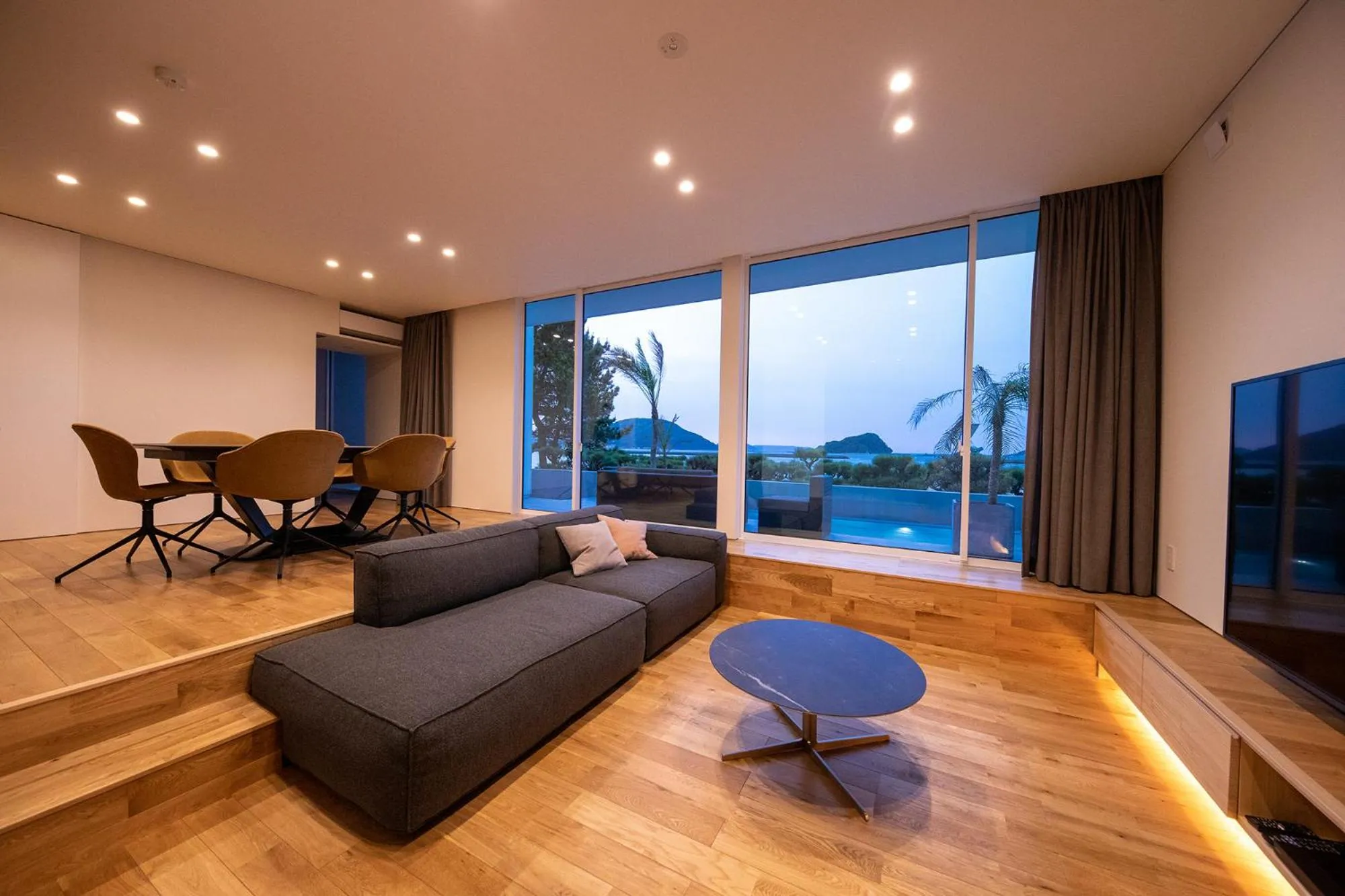 Living room in Mizuno Ryokan