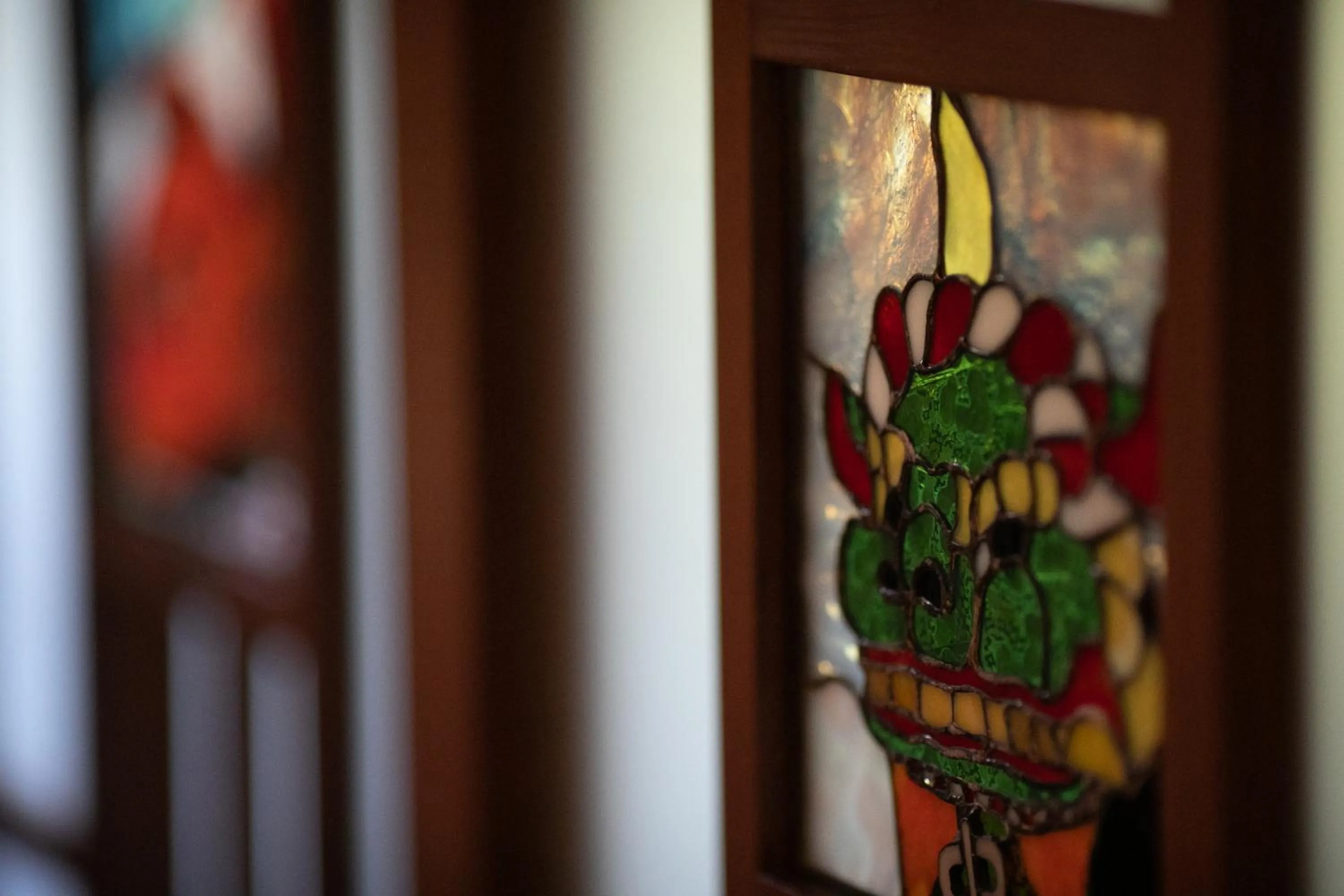 Decorative detail in Mizuno Ryokan