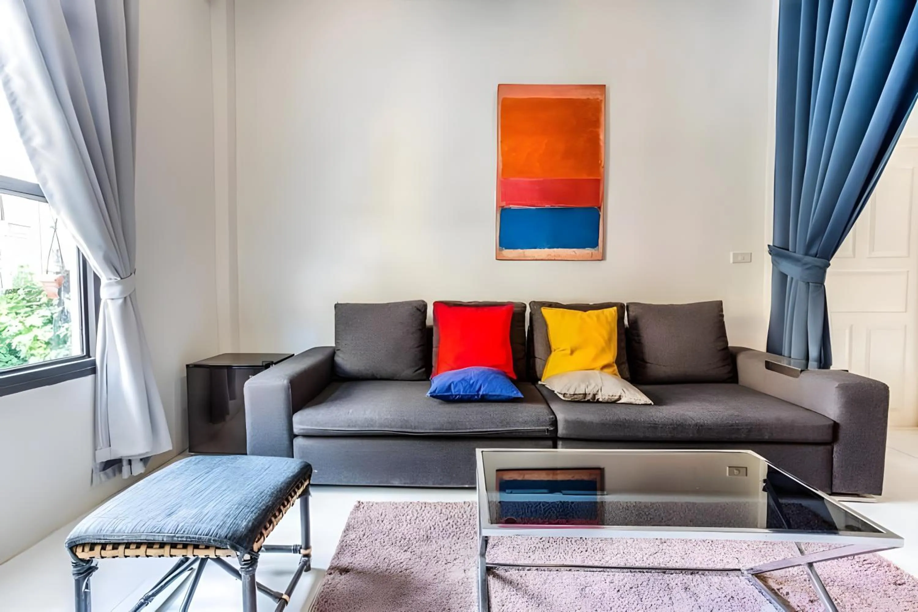 Seating area in Naptel Changmoi - Thaphae แนปเทล ช้างม่อย ท่าแพ