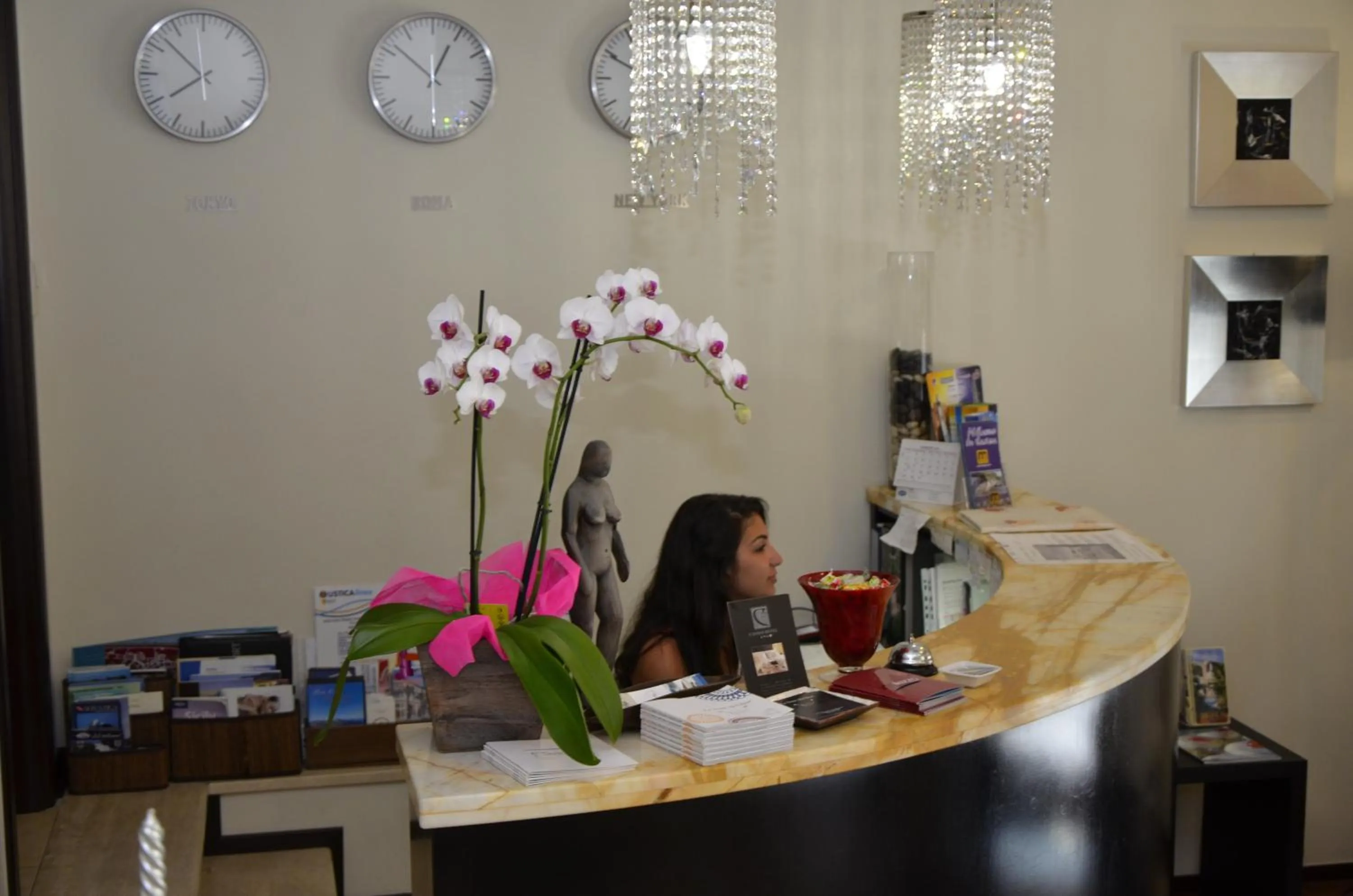 Lobby or reception in Cassisi Hotel