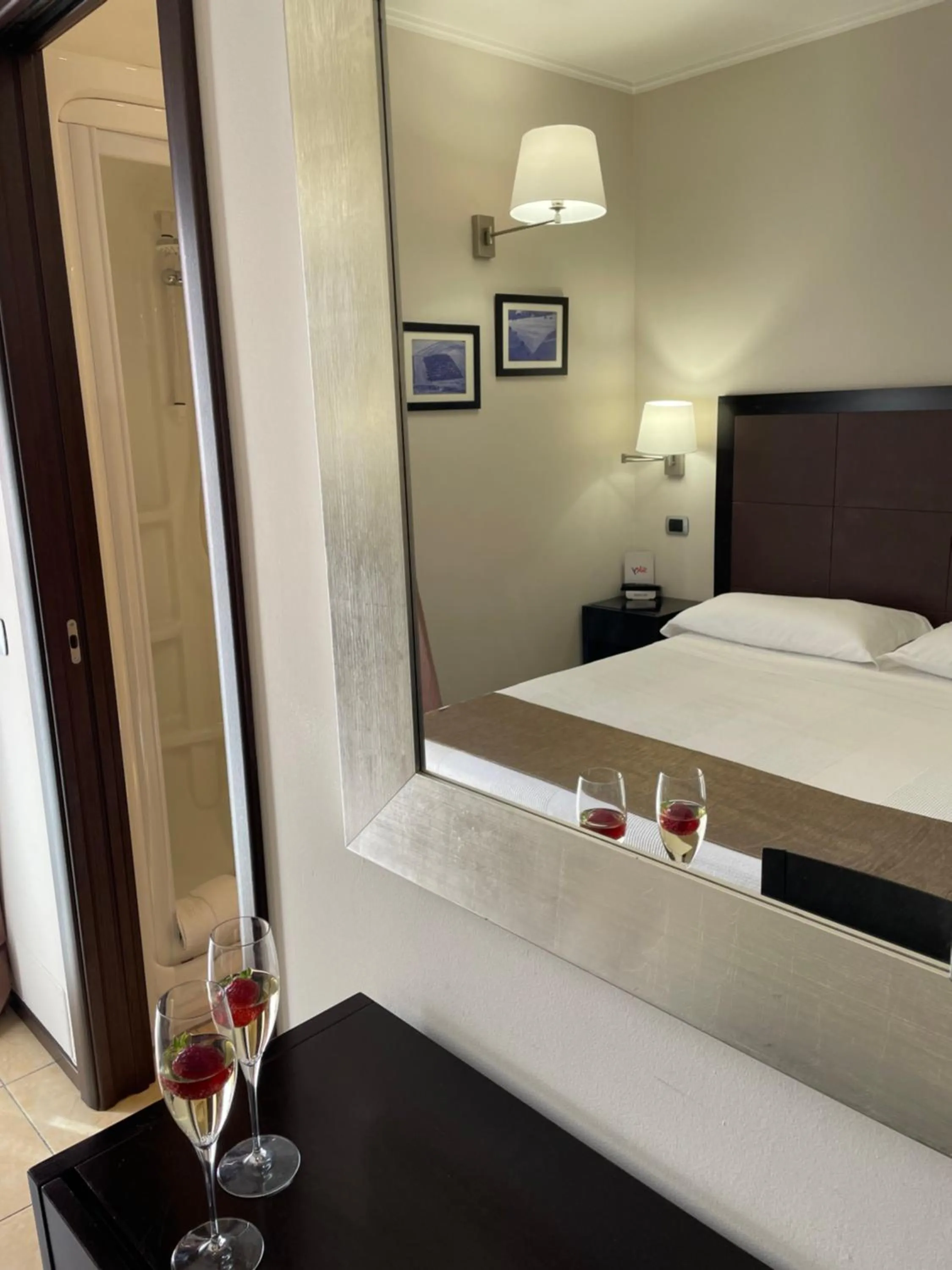 Bed in Cassisi Hotel