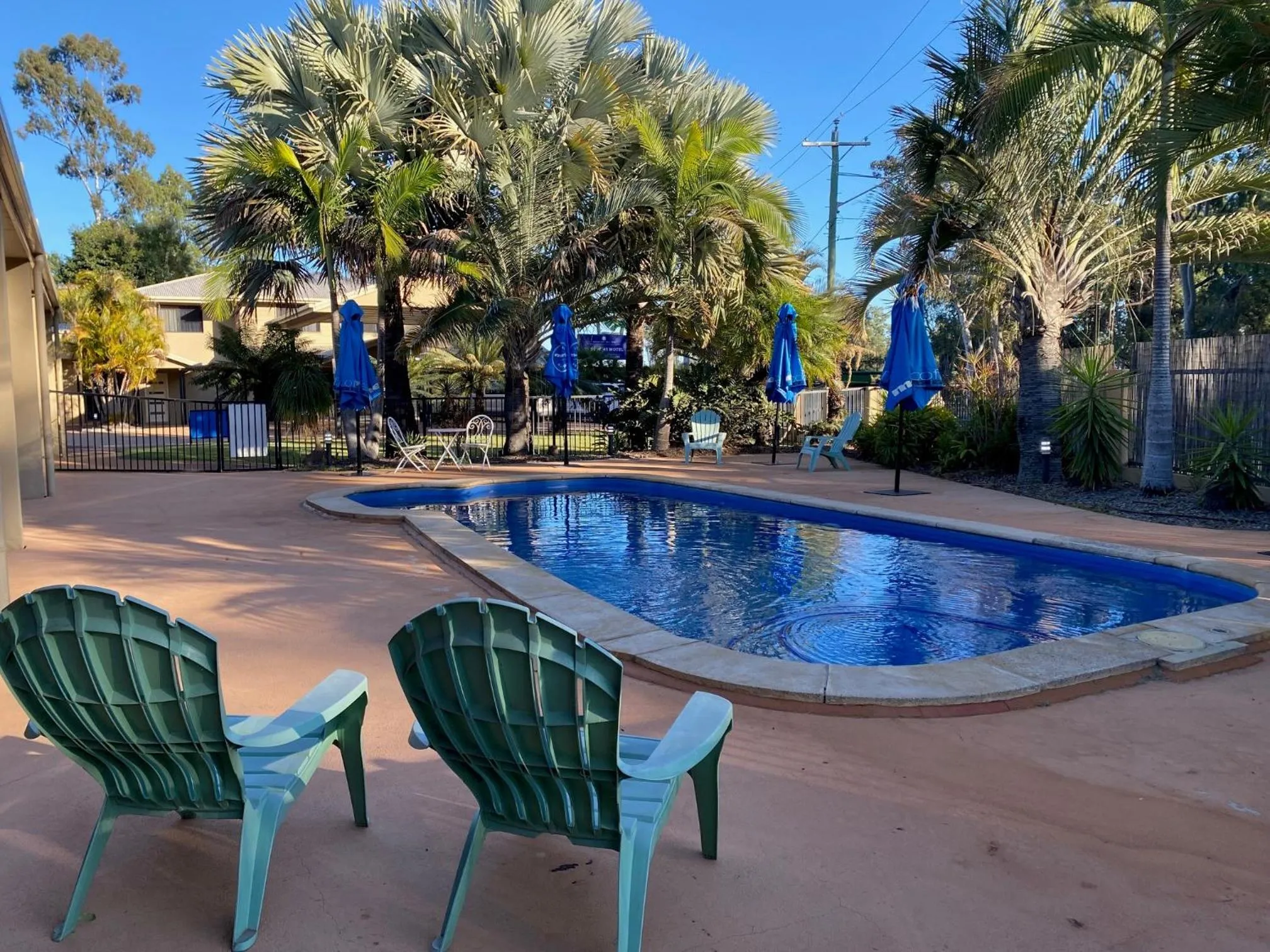 Restaurant/places to eat in The Palms Motel