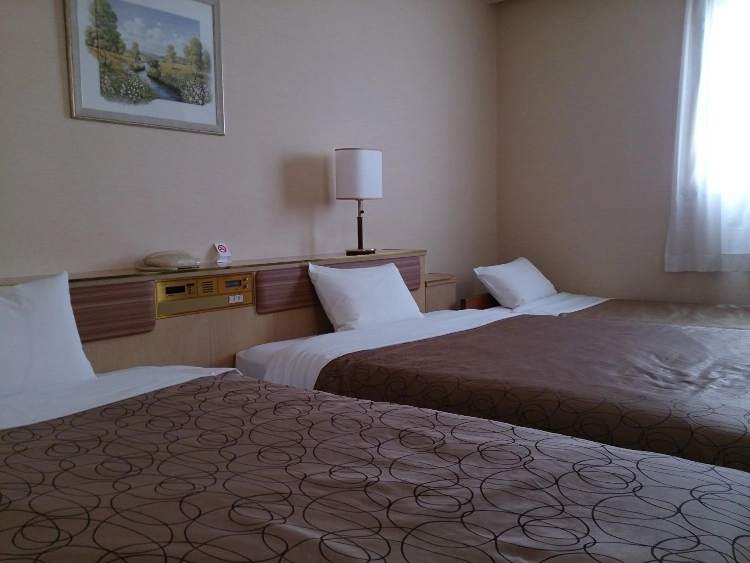 Photo of the whole room, Bed in Asakusa Central Hotel