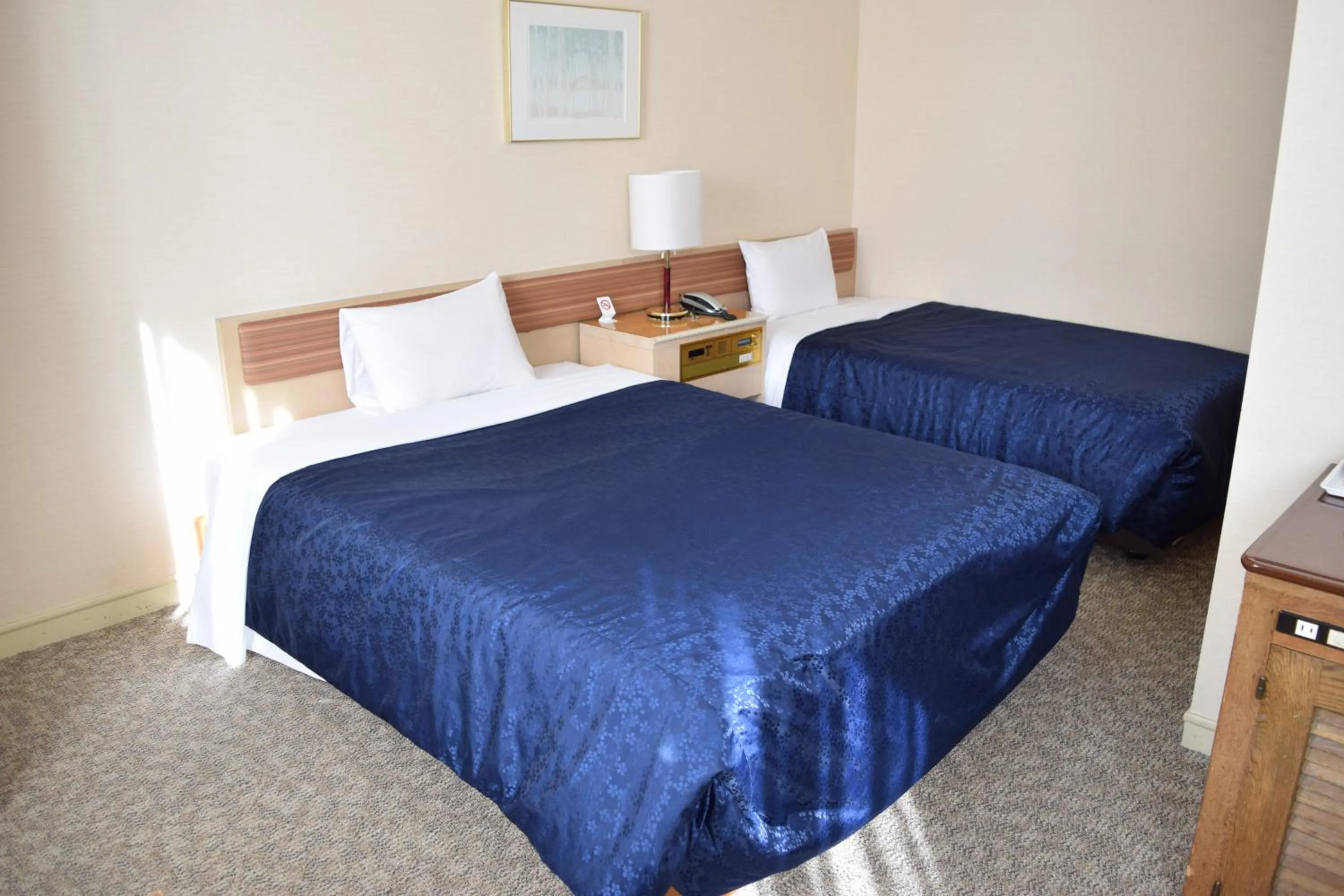 Photo of the whole room, Bed in Asakusa Central Hotel