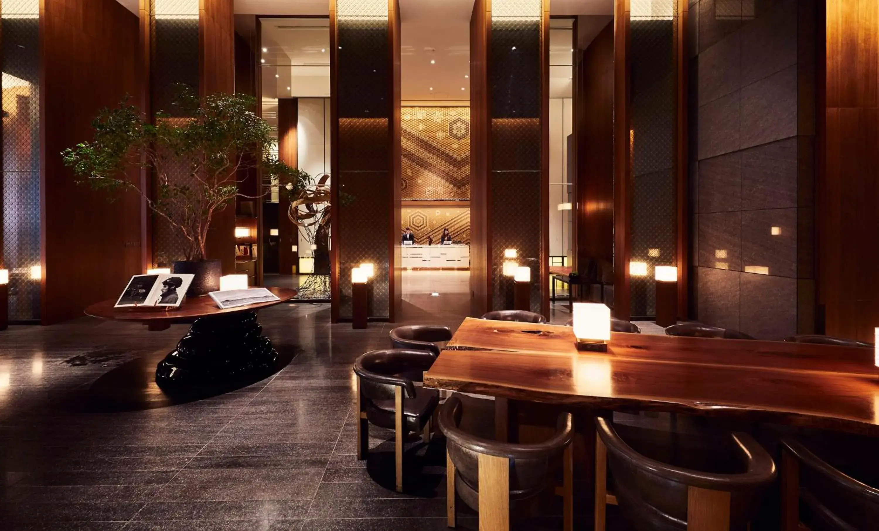 Lobby or reception in Andaz Tokyo - A Concept by Hyatt Lobby or reception in Andaz Tokyo - A Concept by Hyatt