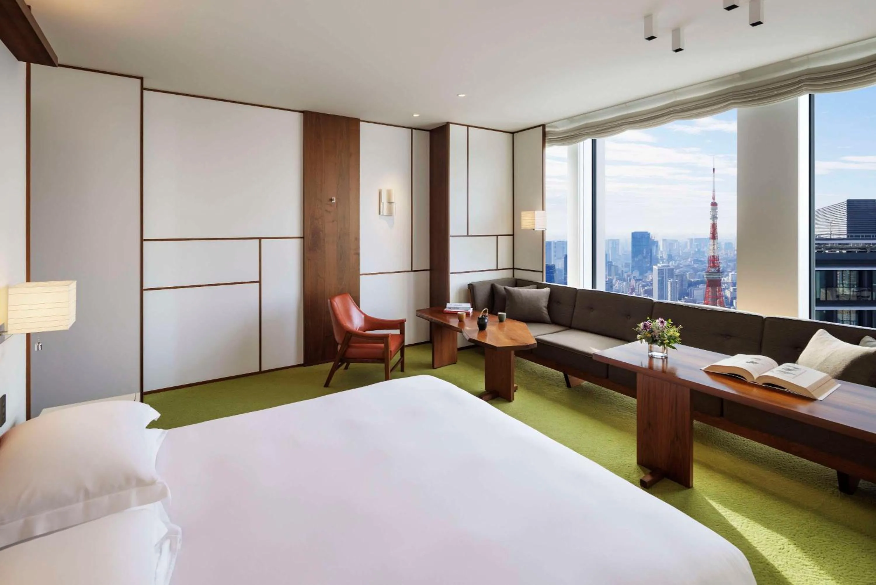 Bedroom, Bed in Andaz Tokyo - A Concept by Hyatt