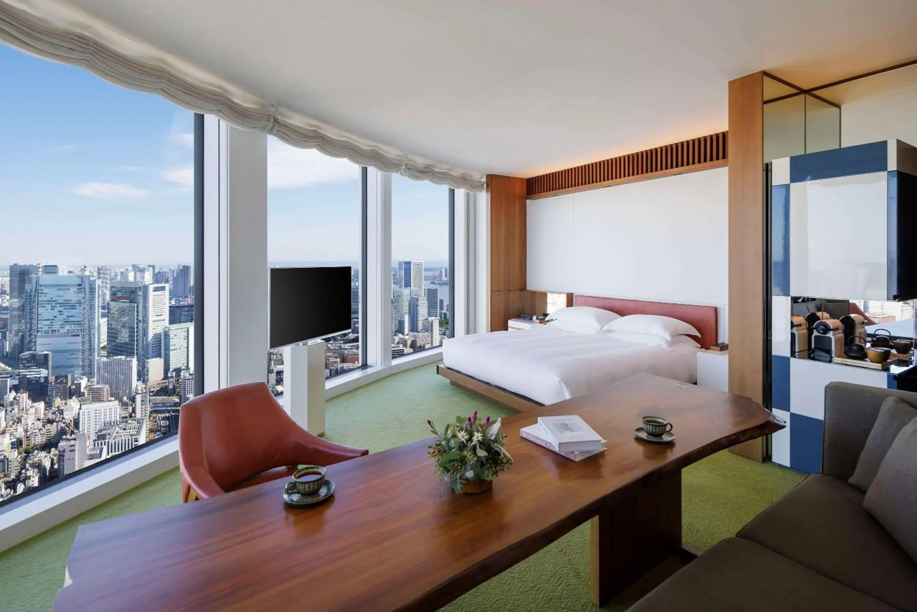 Bedroom, Bed in Andaz Tokyo - A Concept by Hyatt Bedroom, Bed in Andaz Tokyo - A Concept by Hyatt