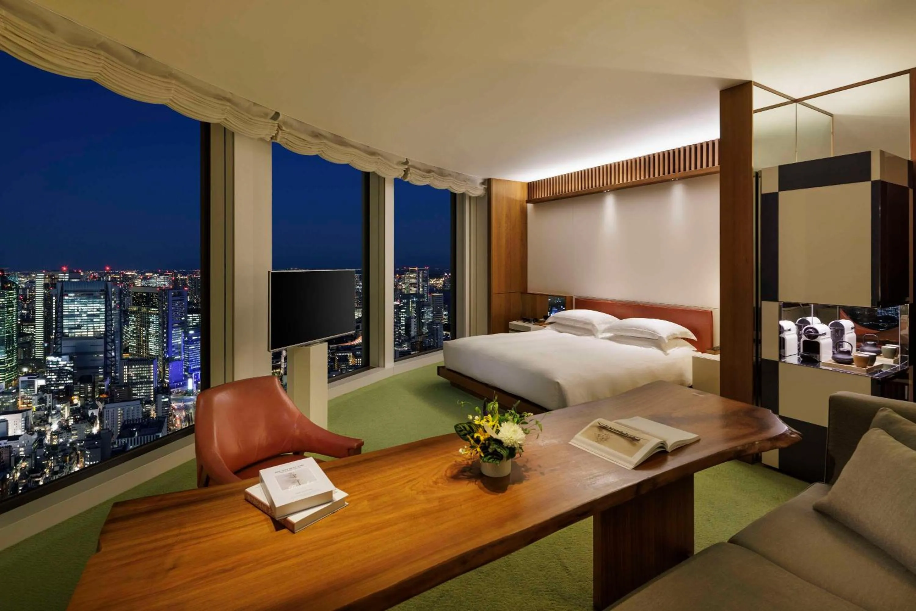 Bedroom, Bed in Andaz Tokyo - A Concept by Hyatt