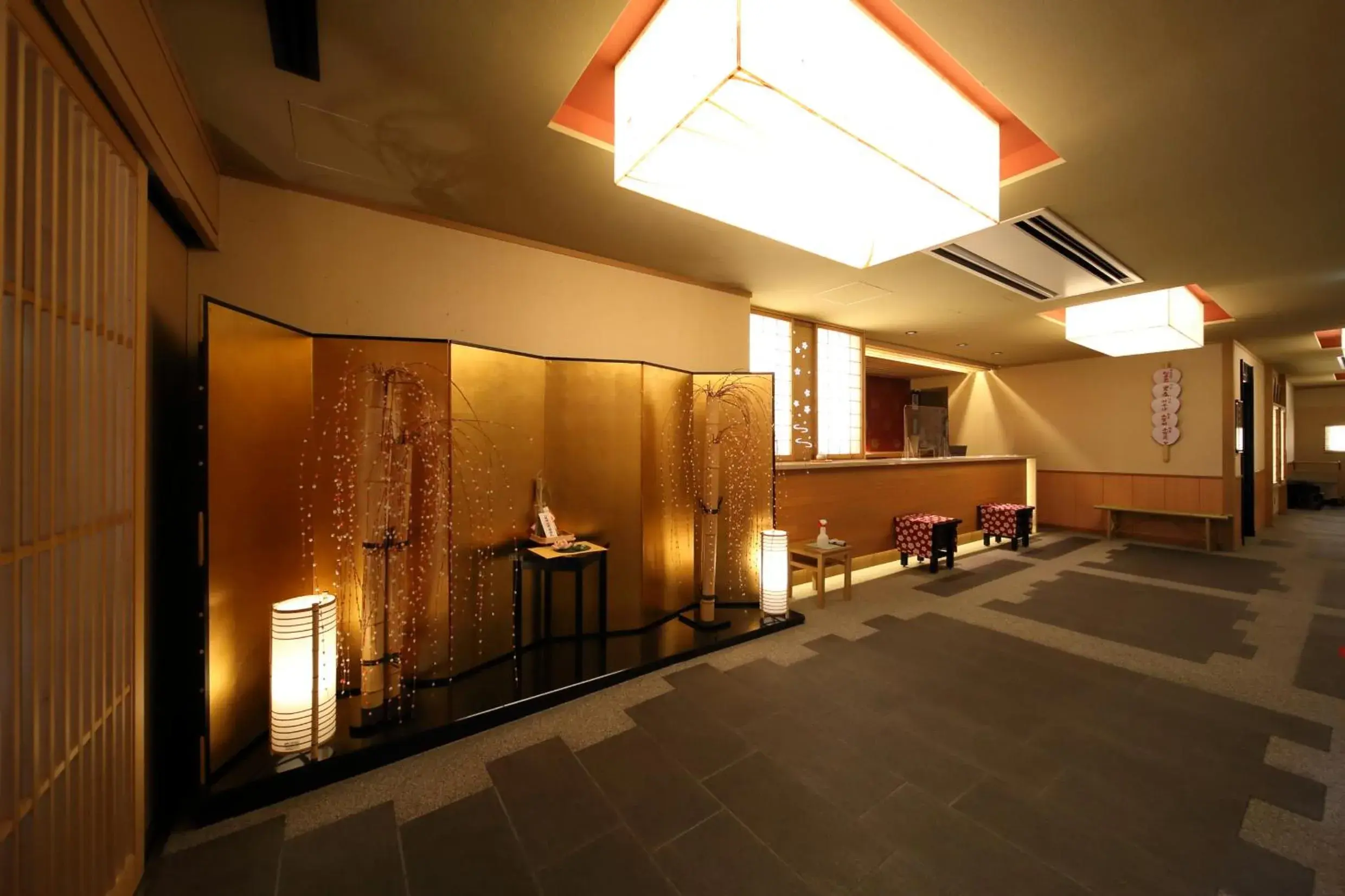Lobby or reception in Matsui Honkan Inn