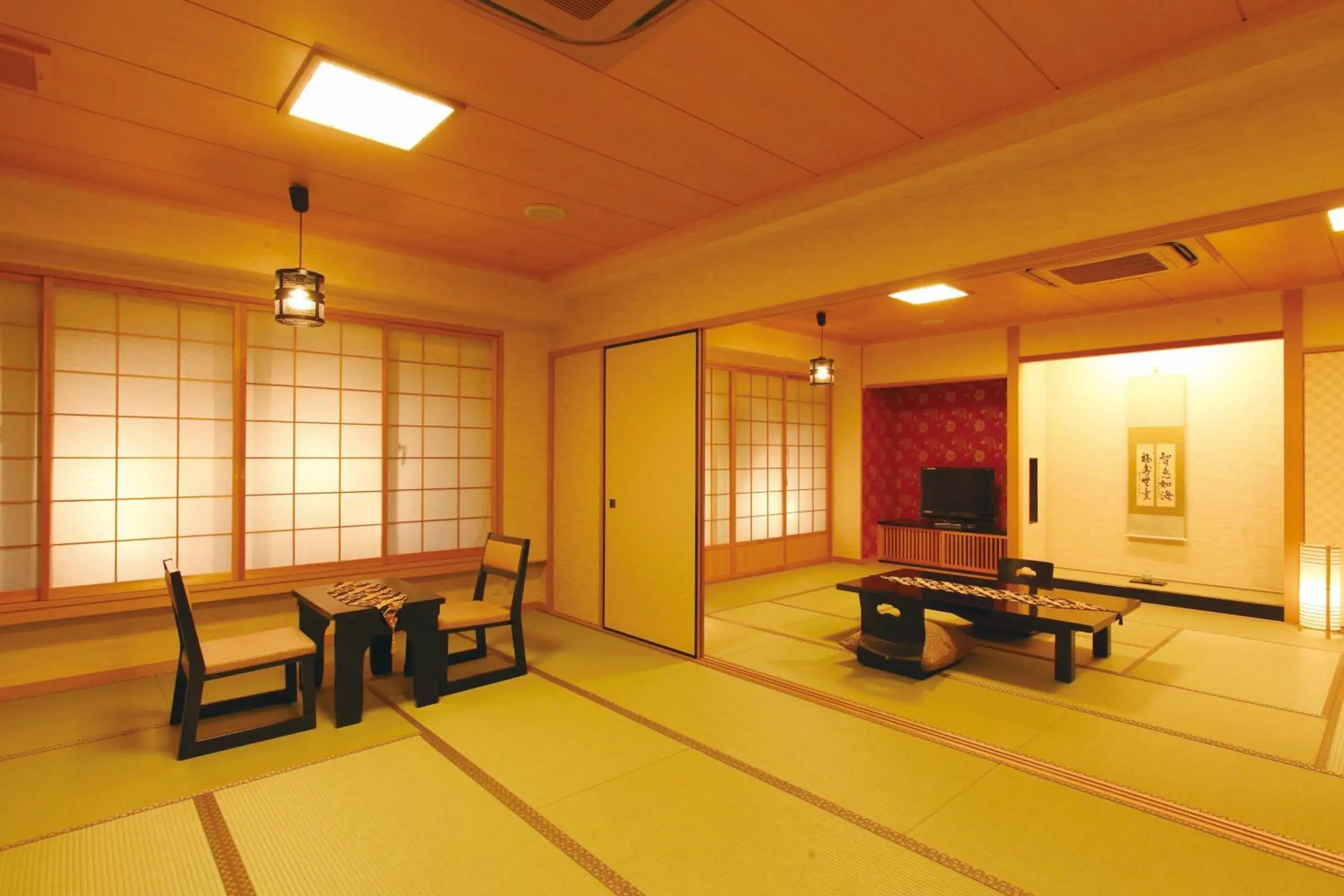 Dining area, Lobby/Reception in Matsui Honkan Inn