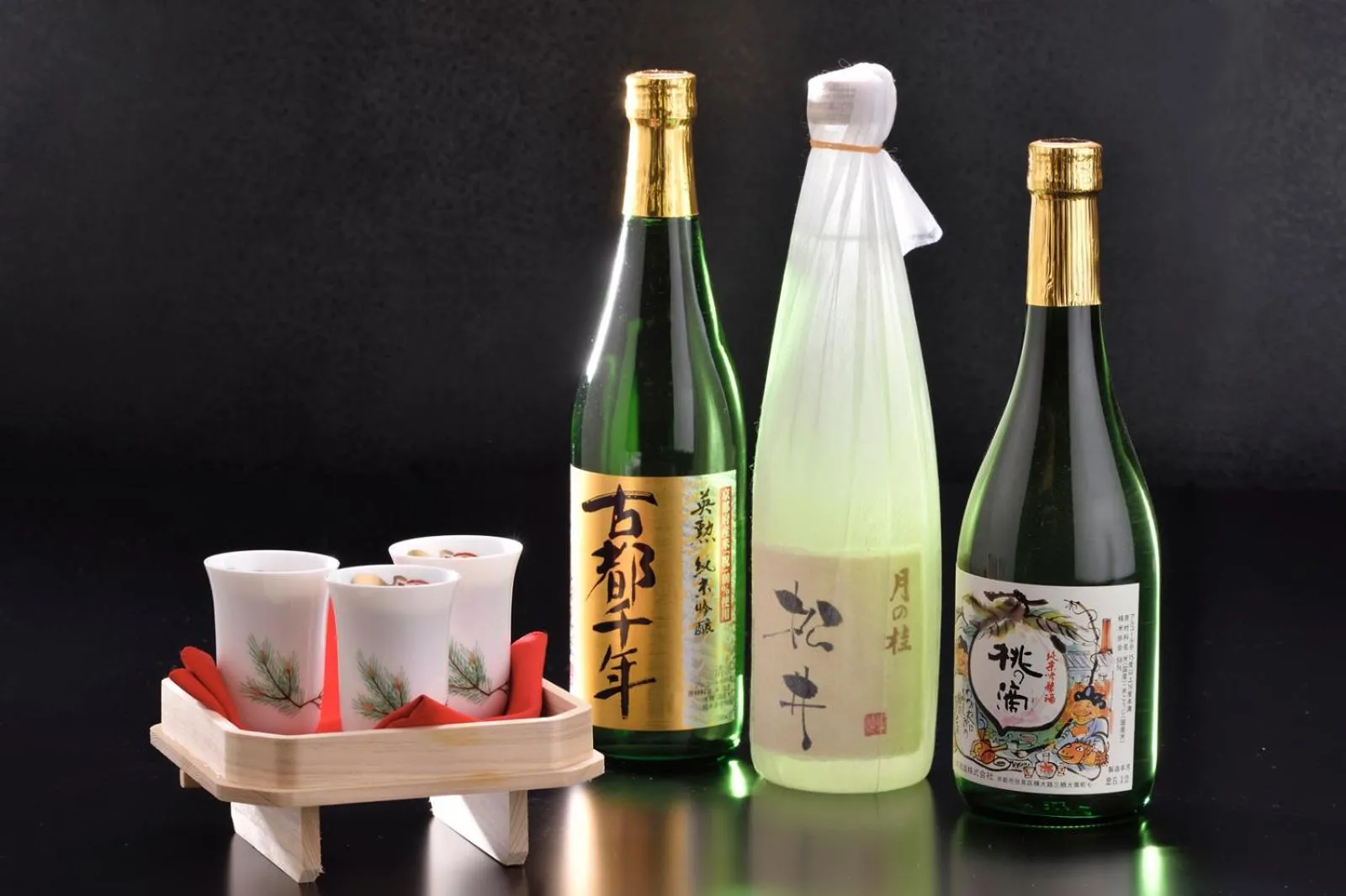 Alcoholic drinks in Matsui Honkan