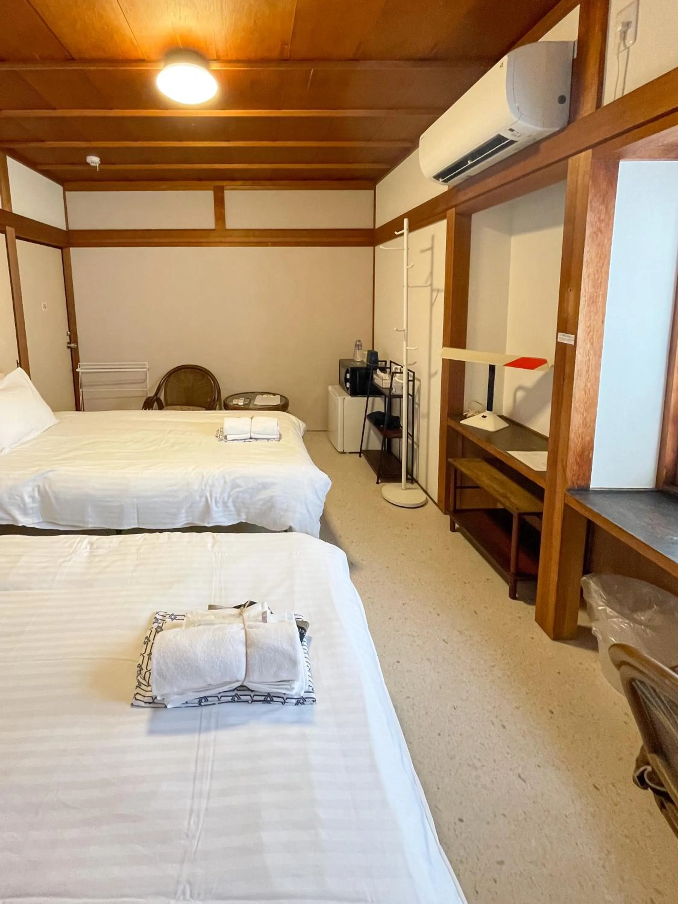 Bed in Kikusui Ryokan