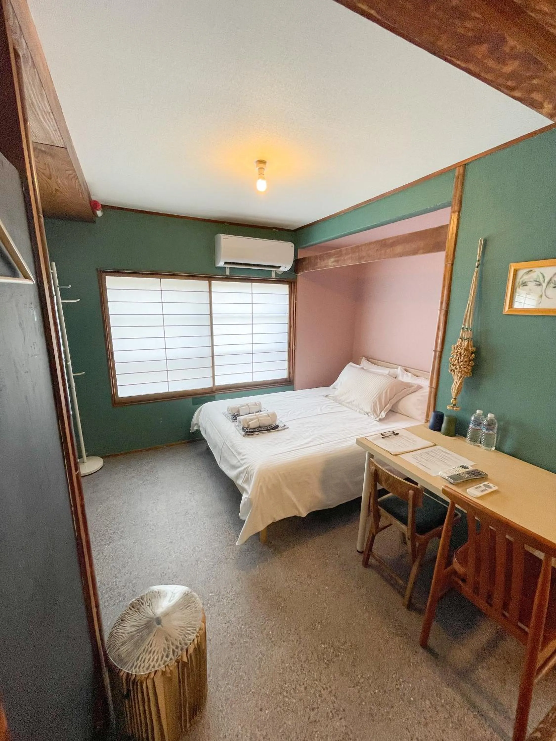 Bed in Kikusui Ryokan