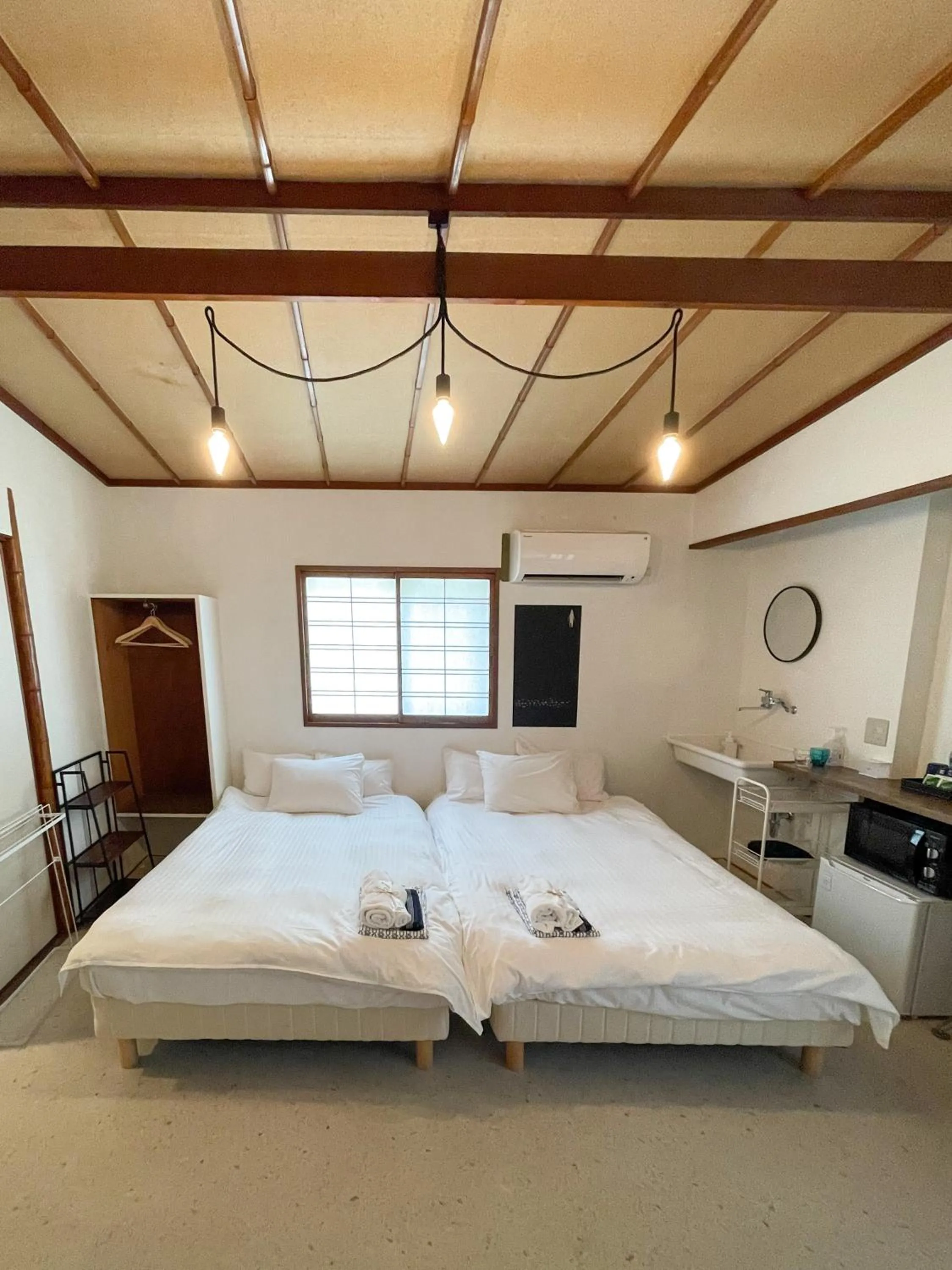 Bed in Kikusui Ryokan