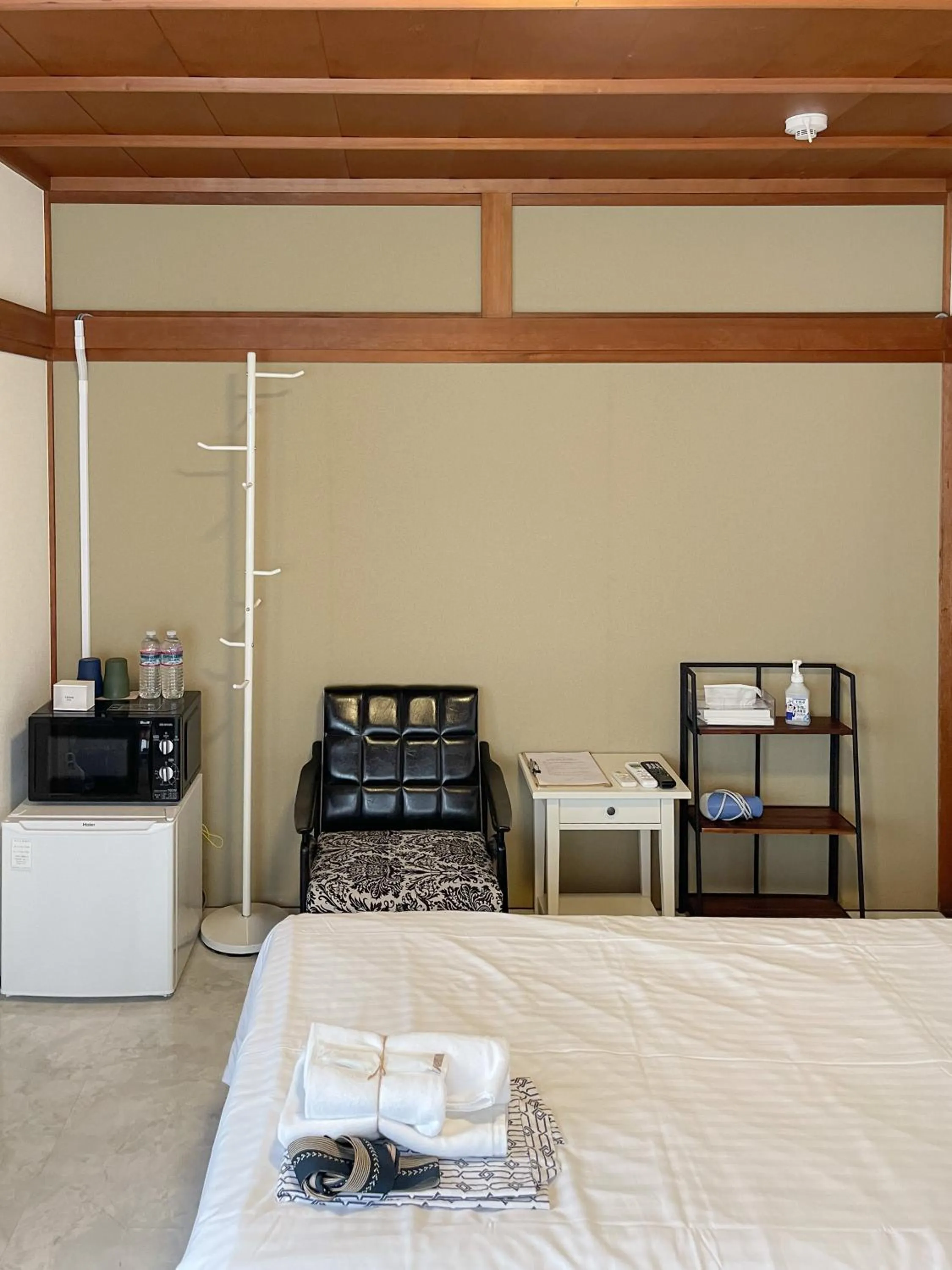 Bed in Kikusui Ryokan