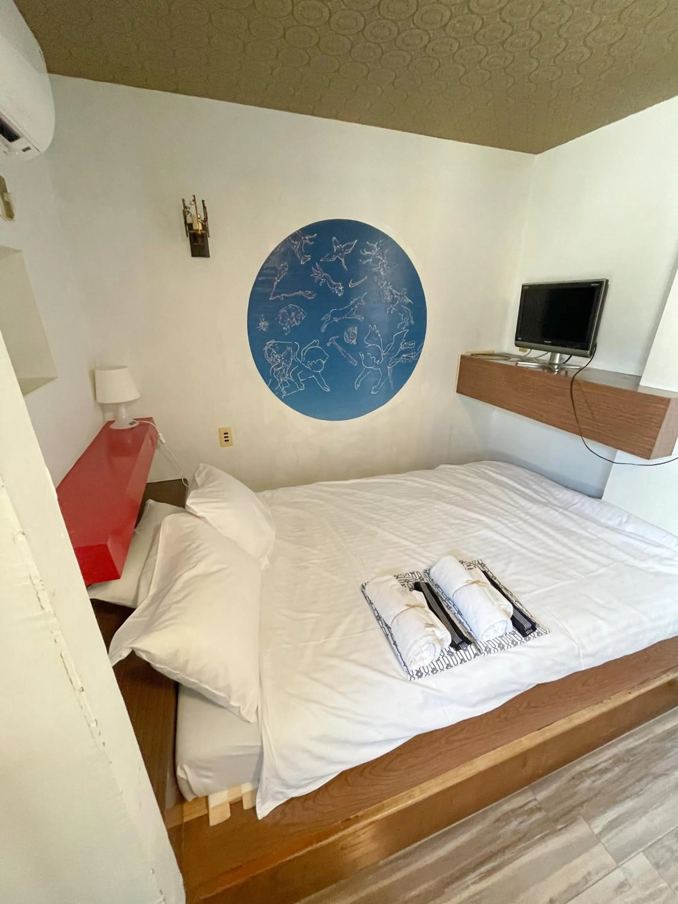 Bed in Kikusui Ryokan