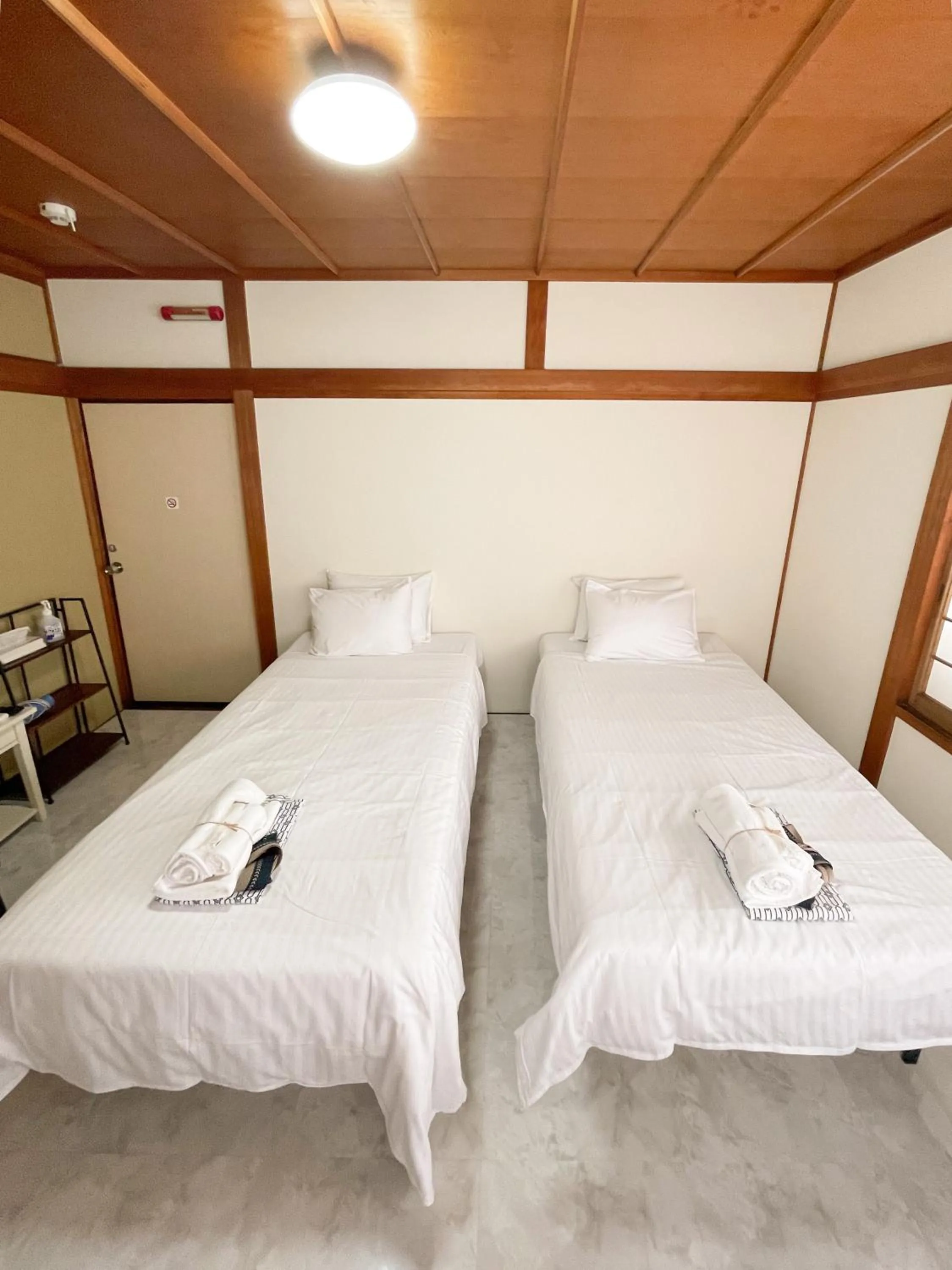 Bed in Kikusui Ryokan