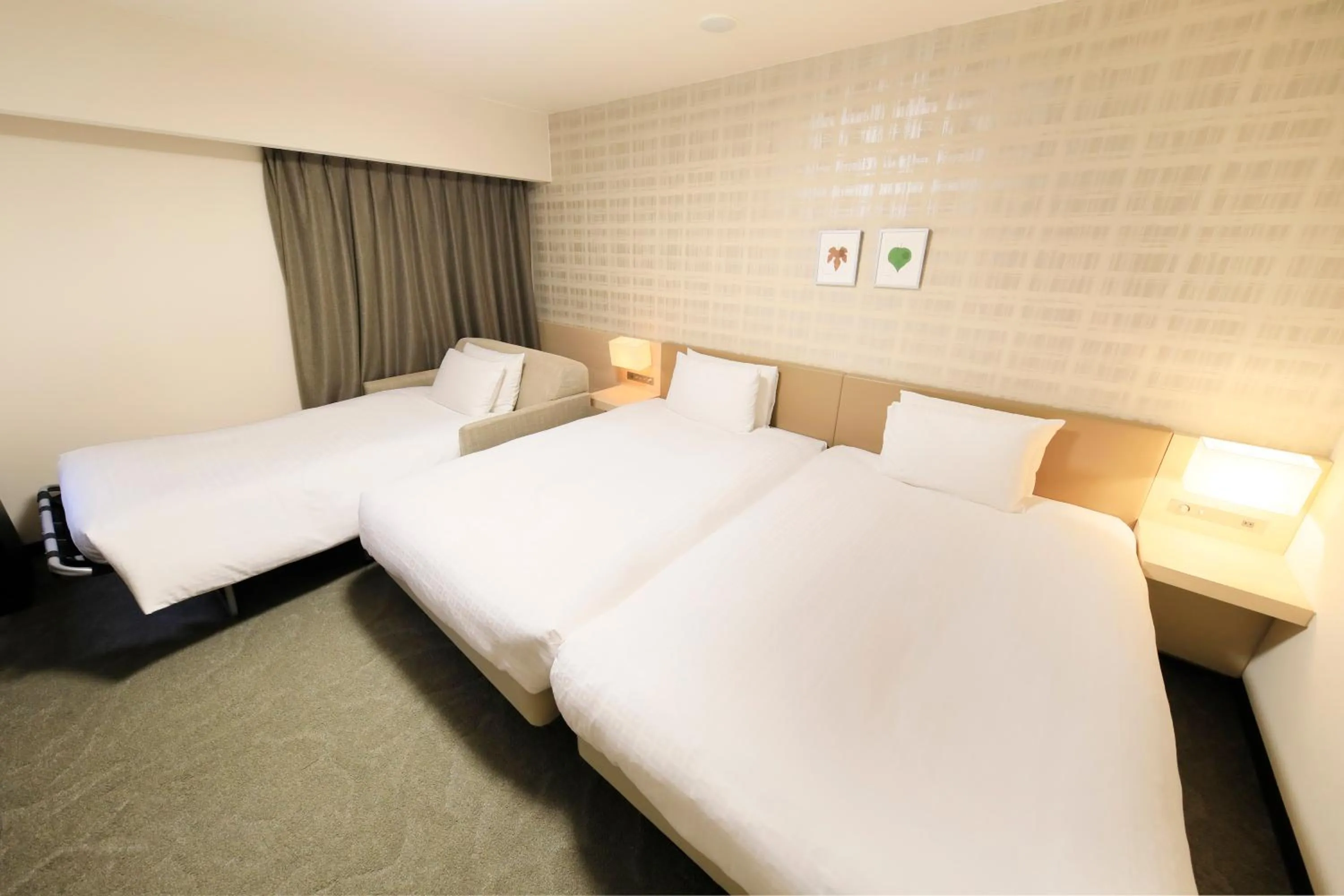 Photo of the whole room, Bed in Richmond Hotel Fukushima Ekimae