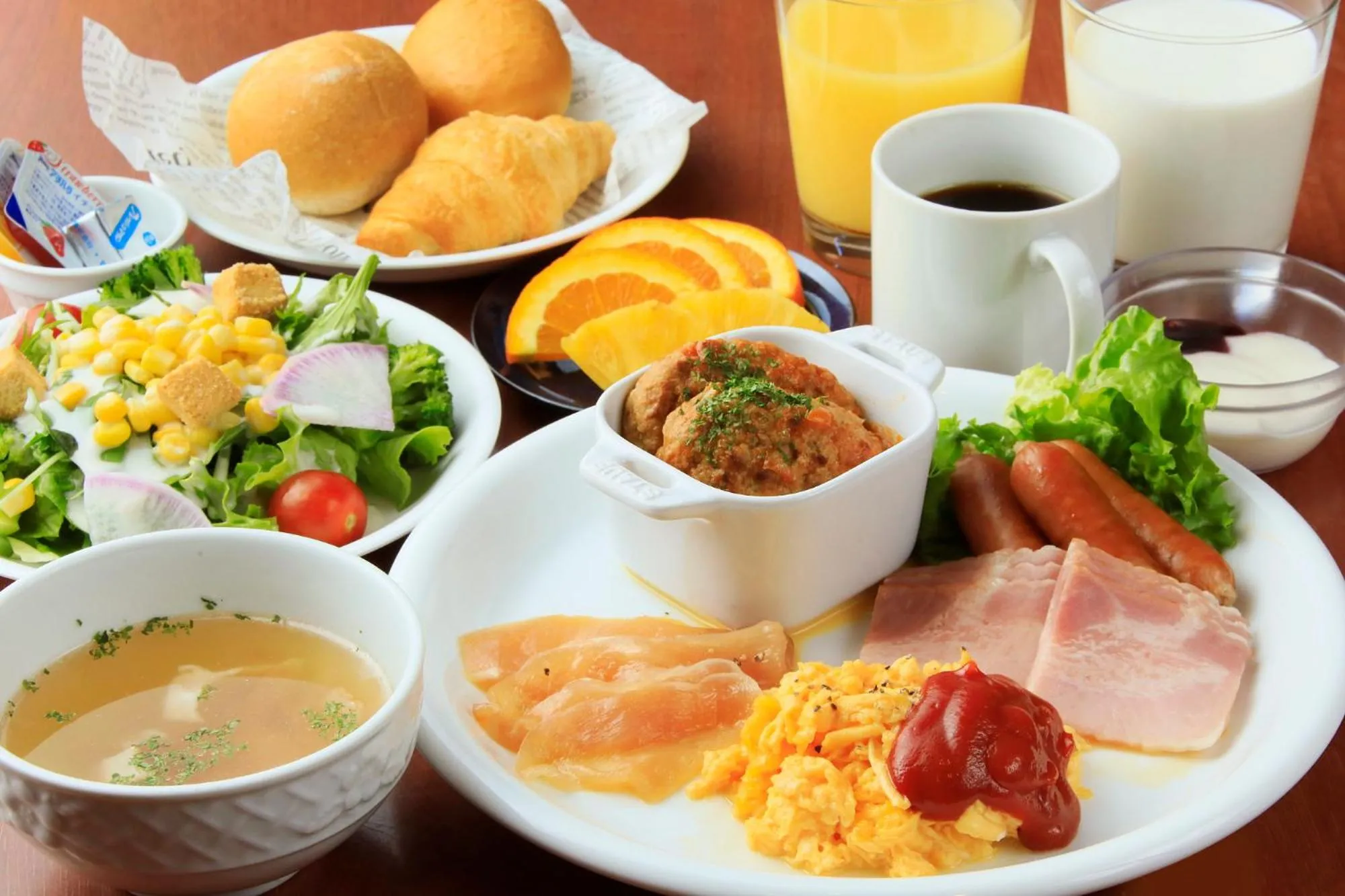 Breakfast in Richmond Hotel Fukushima Ekimae