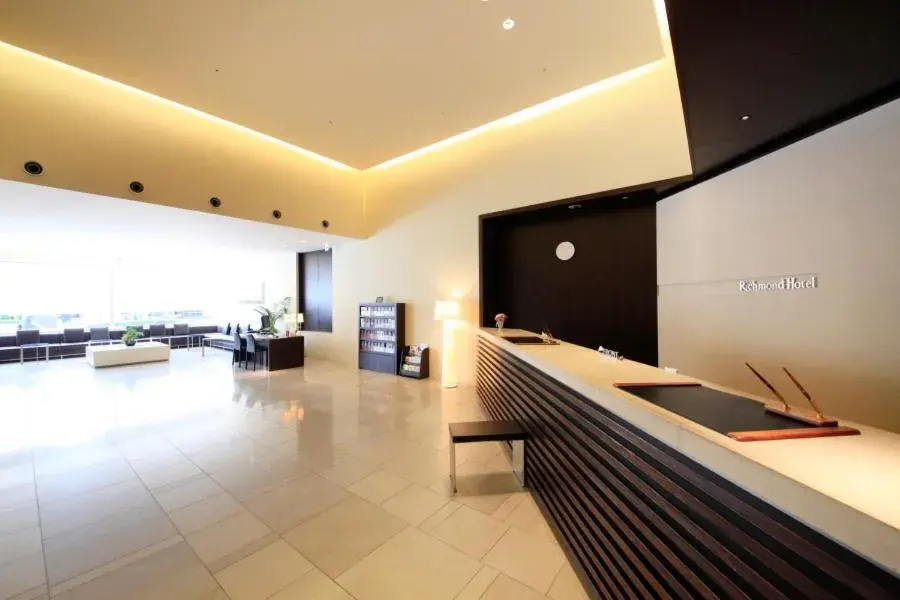 Lobby or reception in Richmond Hotel Fukushima Ekimae Lobby or reception in Richmond Hotel Fukushima Ekimae