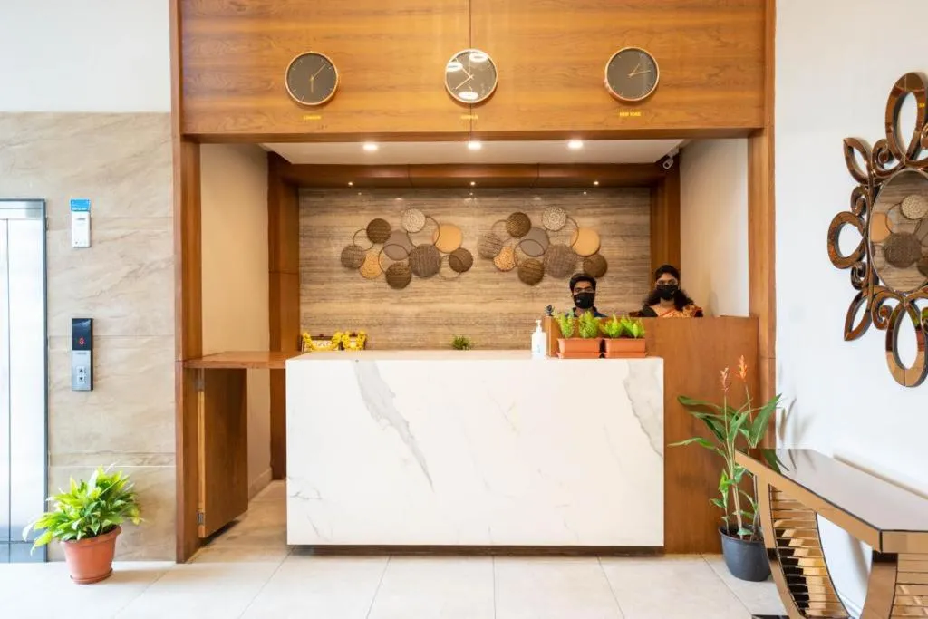 Lobby or reception in Samasth Palatial