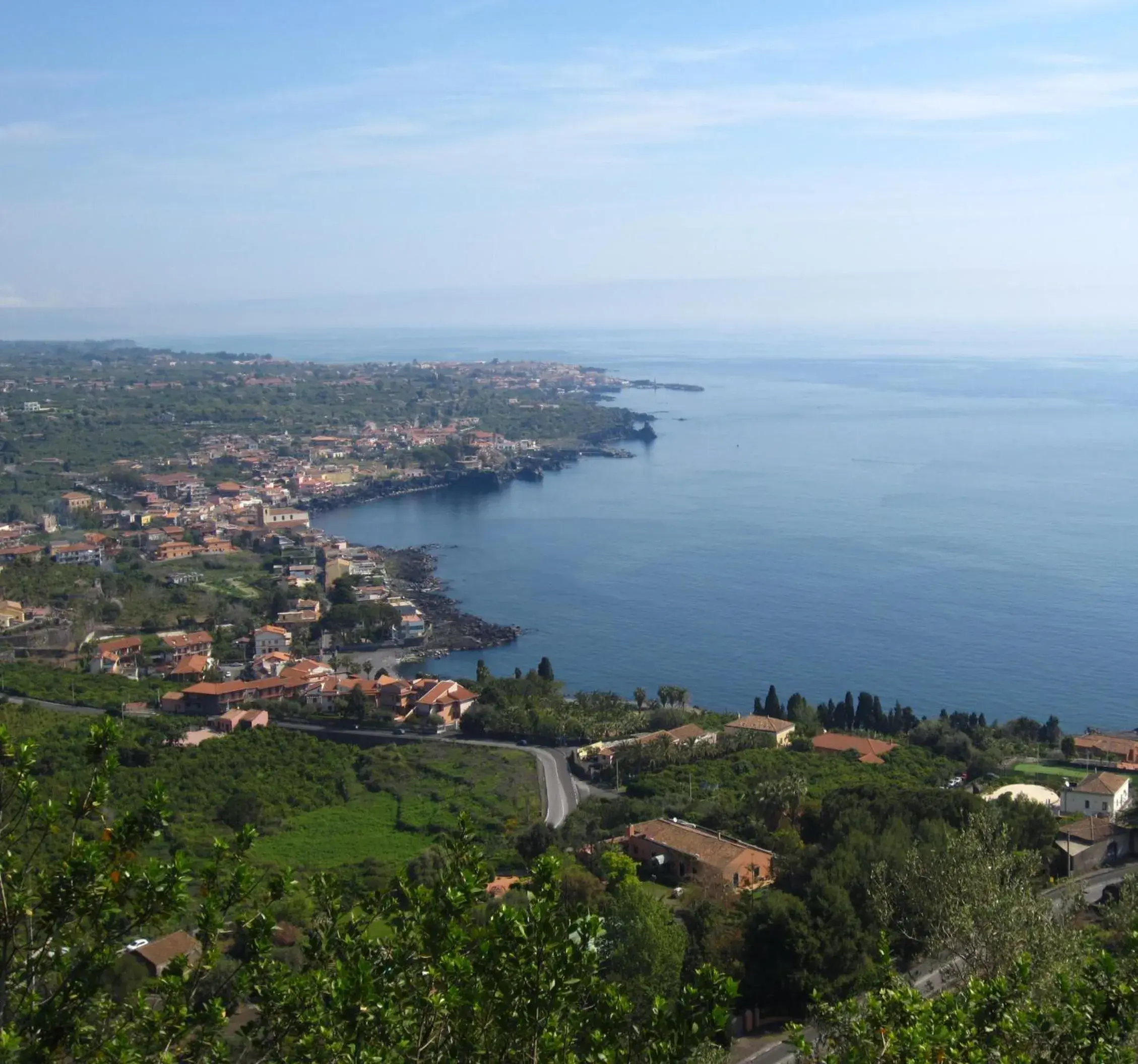 Sea view in Grande Albergo Maugeri Sea view in Grande Albergo Maugeri