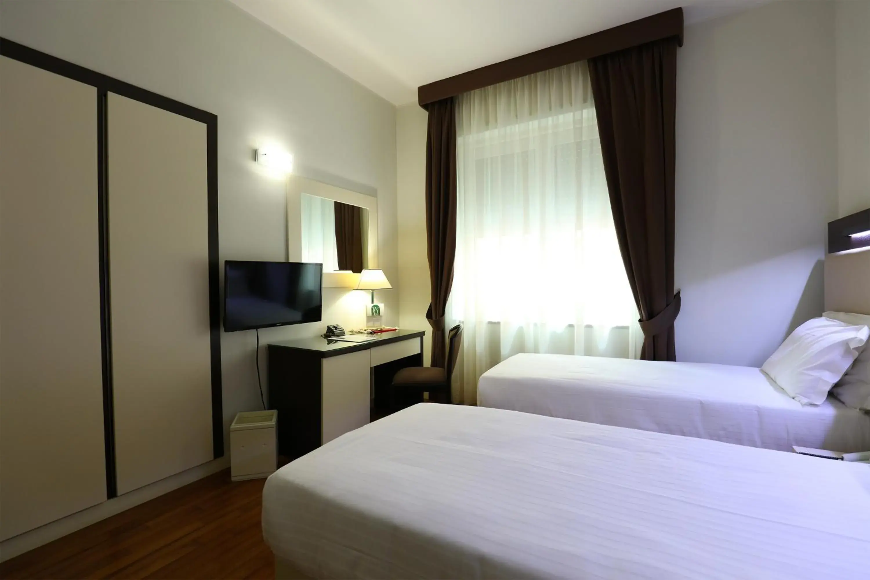 Bed in Grande Albergo Maugeri Bed in Grande Albergo Maugeri